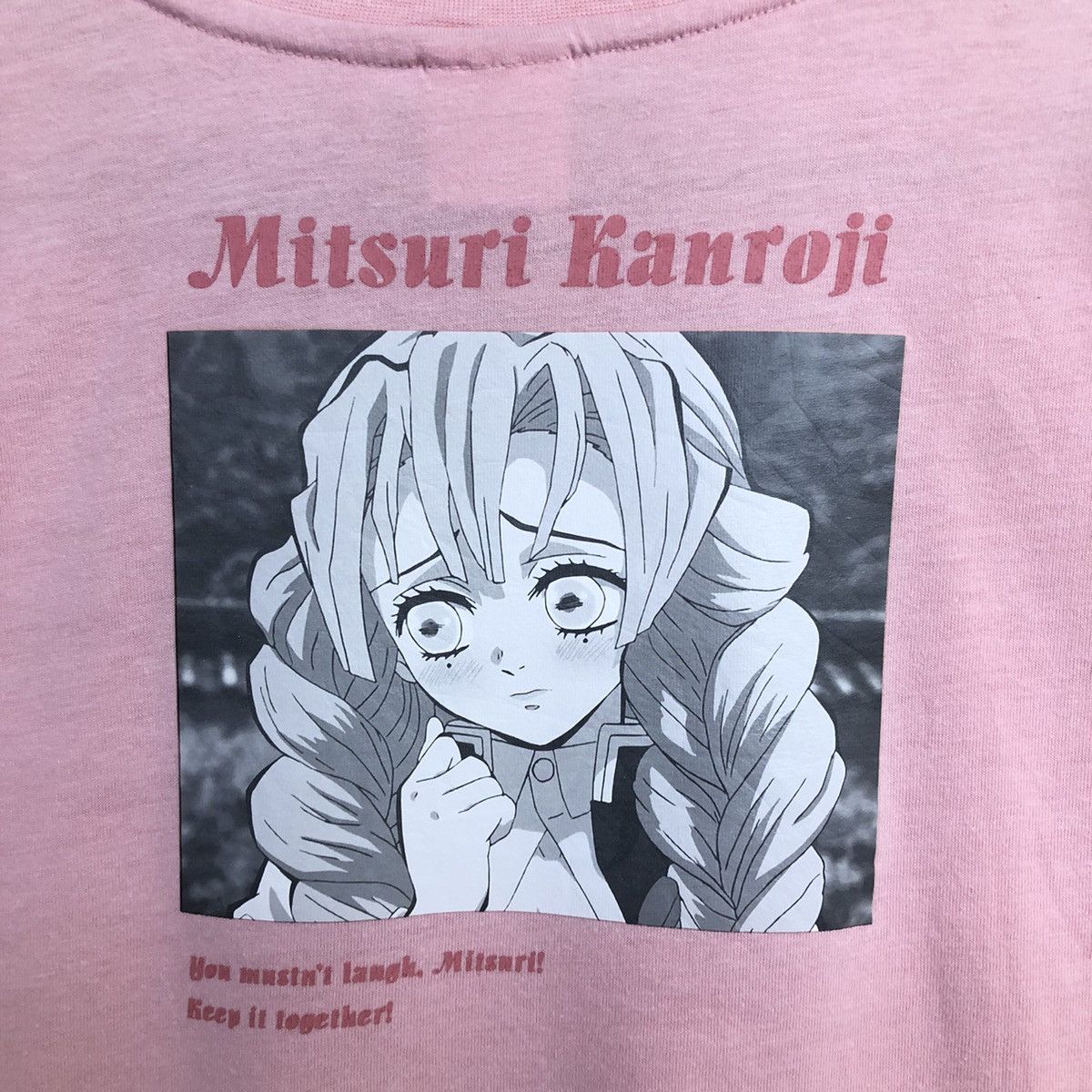 Anime Kimetsu No Yaiba Mitsuri Kanroji Love Hashira Graphic Tee Size M / US 6-8 / IT 42-44 - 1 Thumbnail