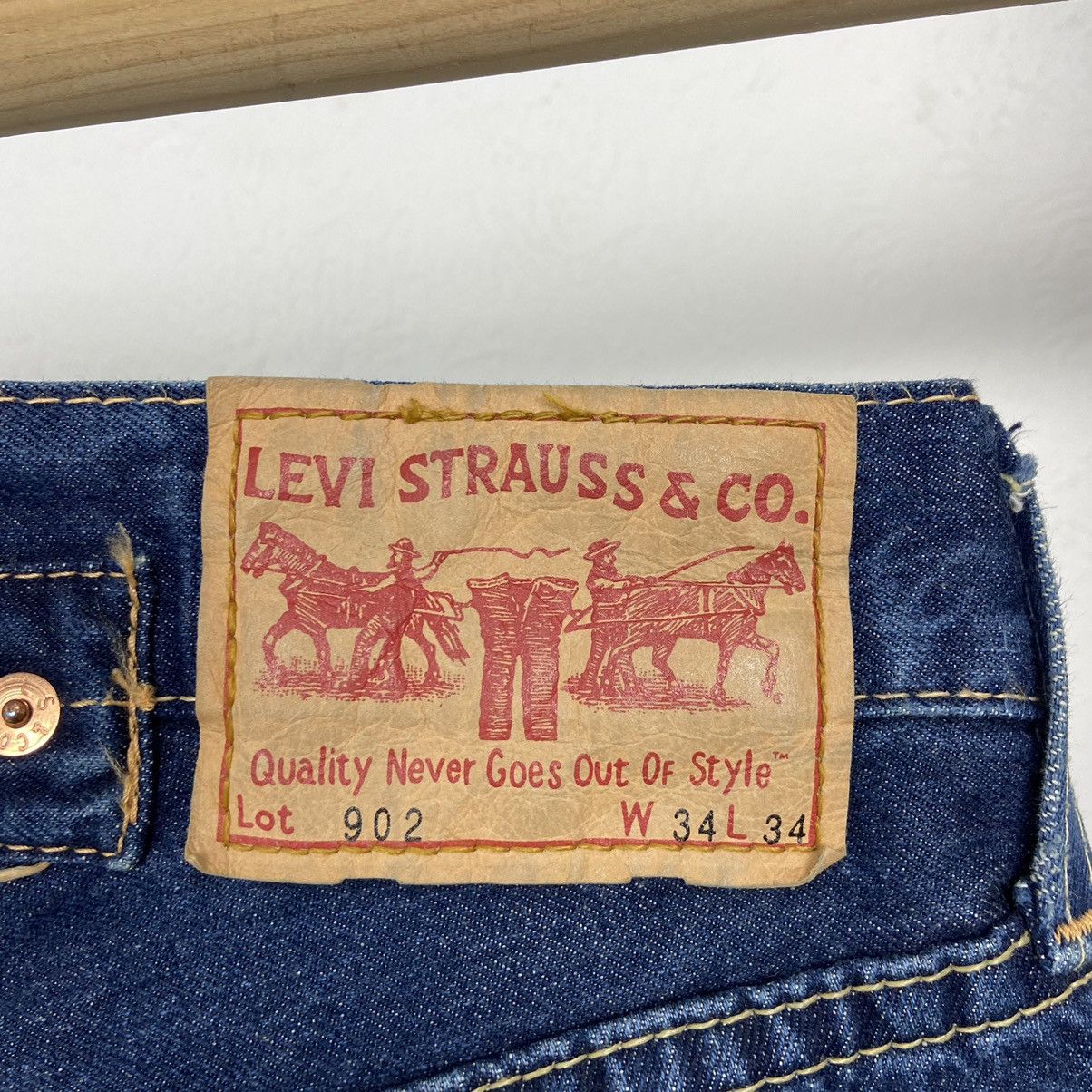 Levi's Vintage Clothing 1990s LEVIS JEANS PANTS LOT. 902 VERY RARE VINTAGE - 3193 Size US 34 / EU 50 - 11 Thumbnail