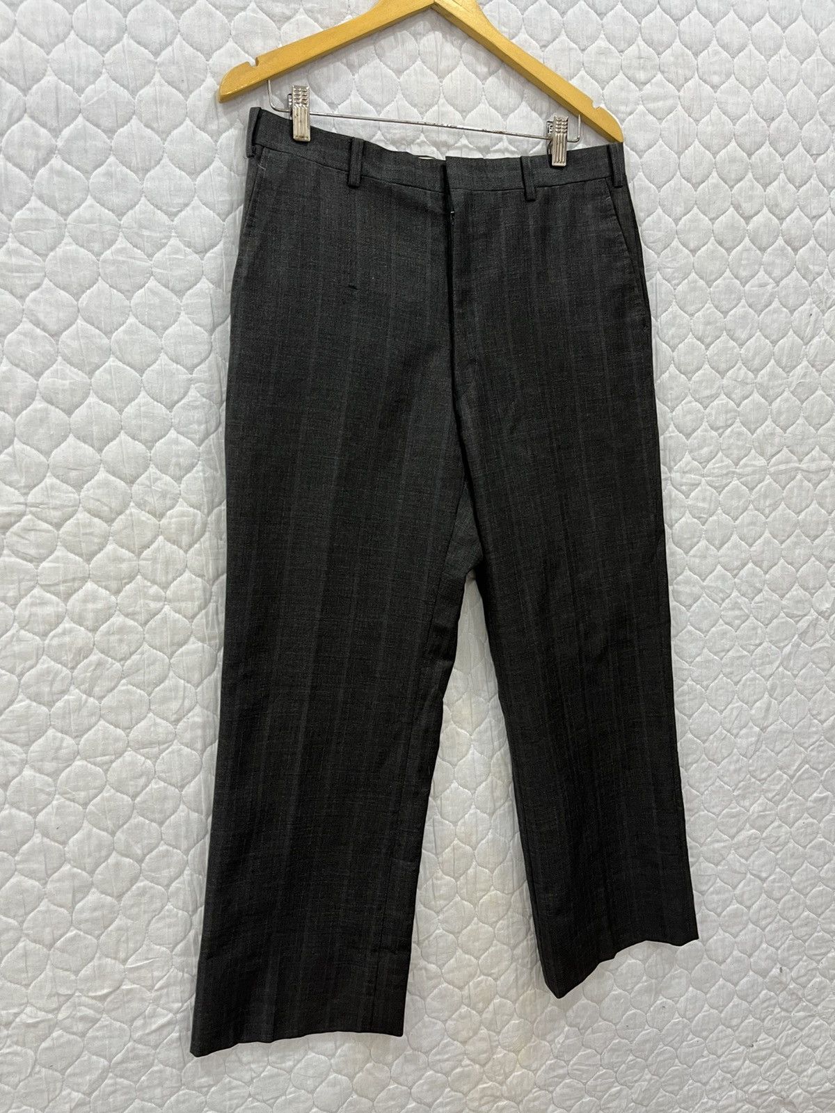 Burberry × Vintage R. VINTAGE BURBERRY WOOL PANTS Size US 32 / EU 48 - 3 Thumbnail