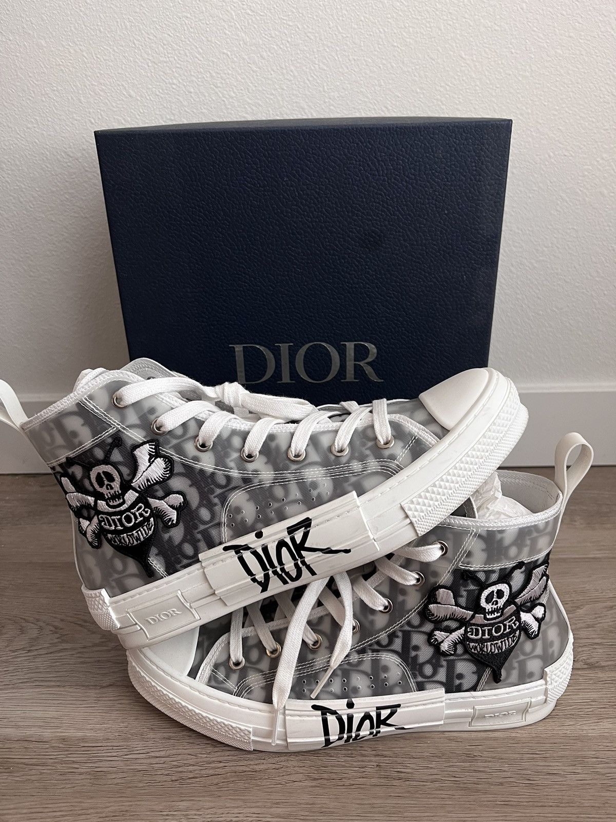 Dior × Stussy (FINAL PRICE DROP) Dior Stussy B23 high top sneakers 