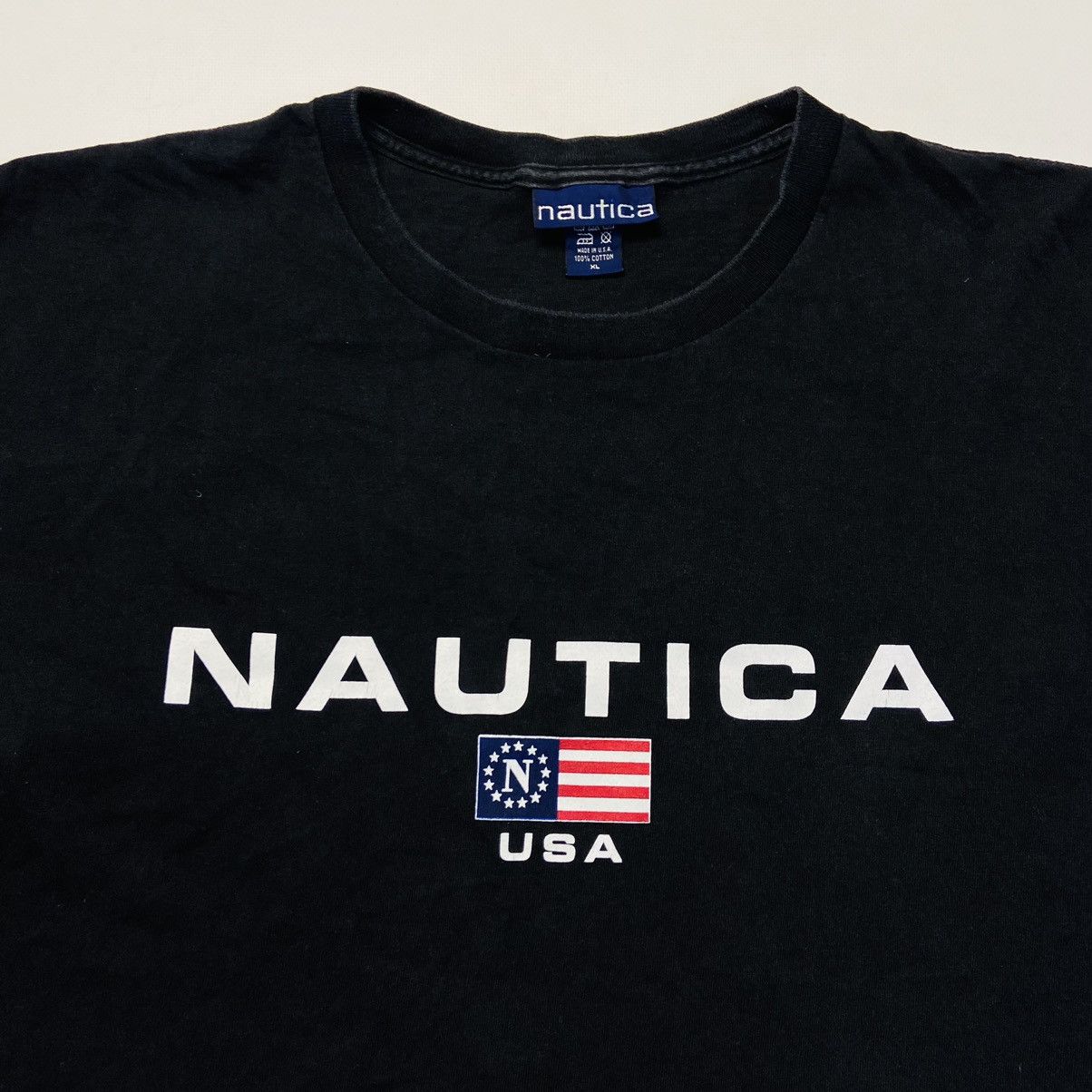Nautica 1990s LIL YACHTY STYLE NAUTICA ARCHIVE VINTAGE TEE - 824 Size US XL / EU 56 / 4 - 2 Thumbnail