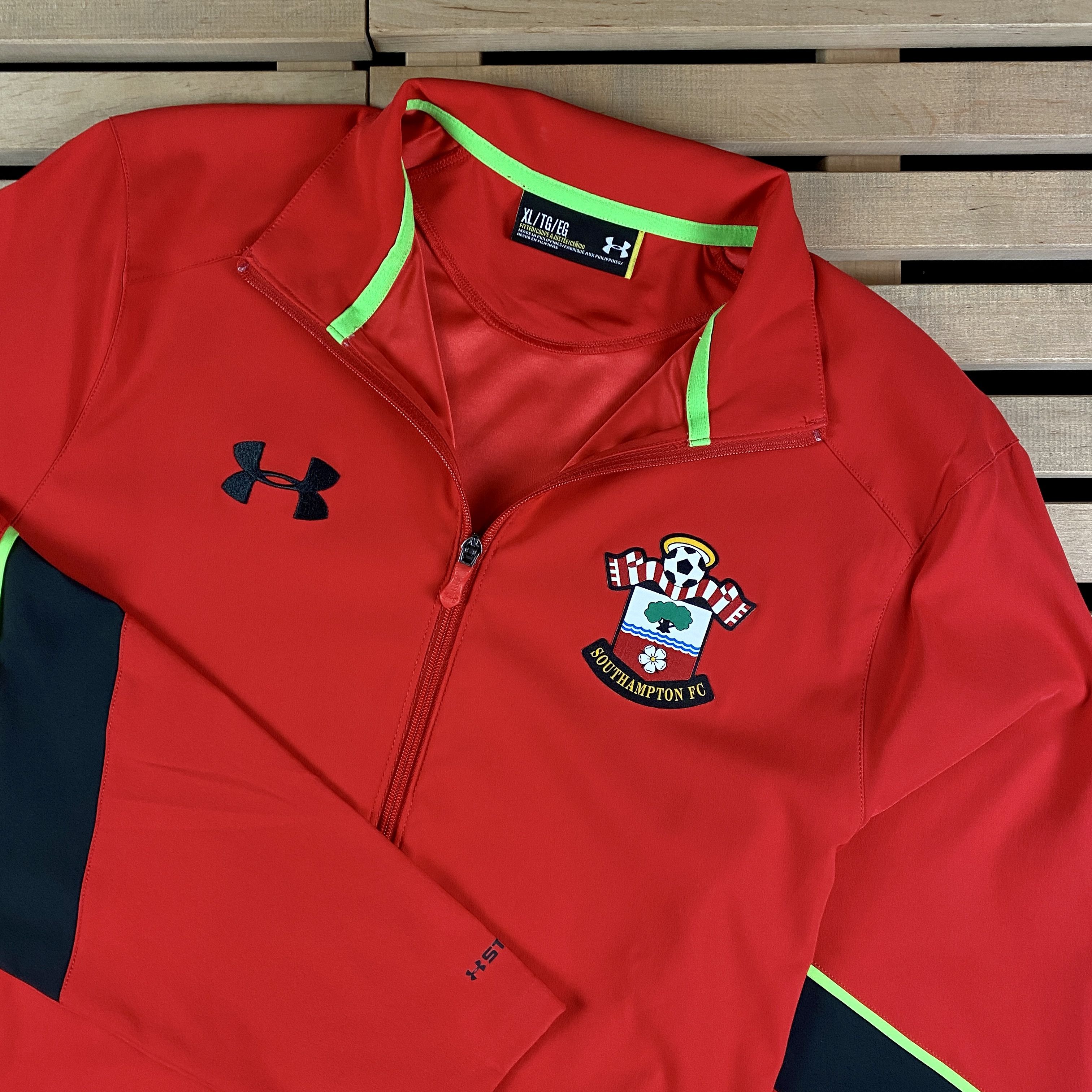 Under Armour Mens Track Jacket Under Armour FC Sauthampton Size XL Size US XL / EU 56 / 4 - 2 Thumbnail