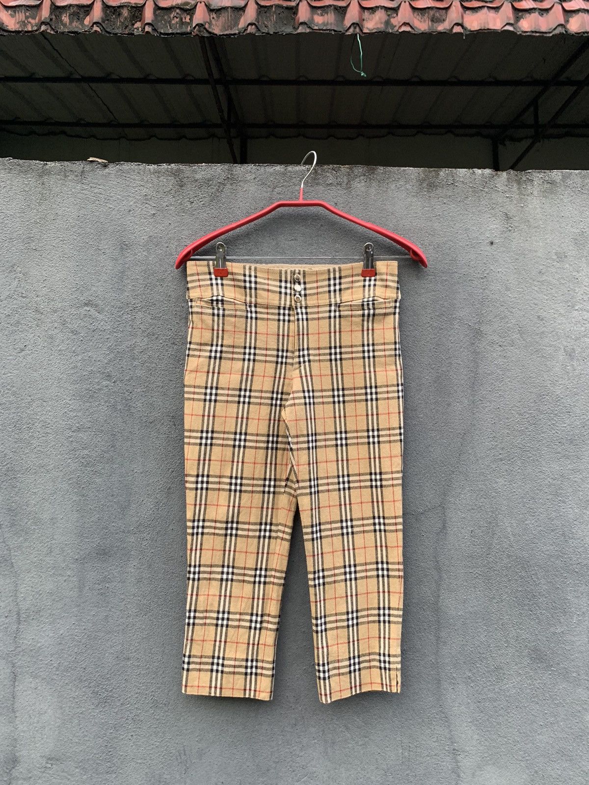 Burberry BURBERRY LONDON BLUE LABEL NOVA CHECK PANTS(KIDS) Size US 26 / EU 42 - 3 Thumbnail