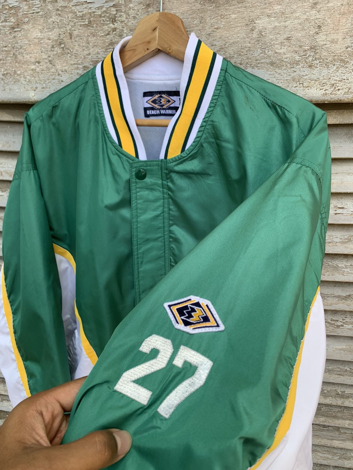 Japanese Brand 🪖Vintage Oita Maizuru Oversized Varsity Jacket Size US XL / EU 56 / 4 - 8 Thumbnail