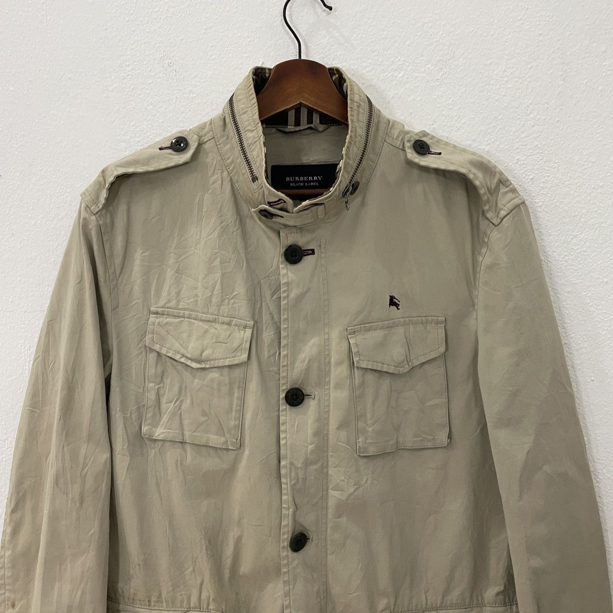 Burberry Vintage Burberry Black Label Embroidery Small Logo Jacket Size US M / EU 48-50 / 2 - 4 Thumbnail