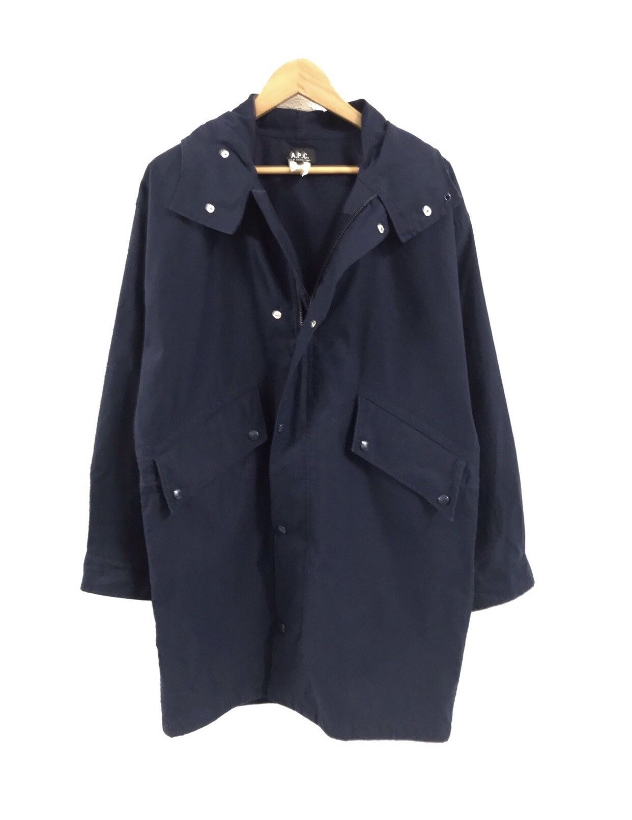 A.P.C. A.P.C Hoodie Long Jacket Size US M / EU 48-50 / 2 - 2 Thumbnail