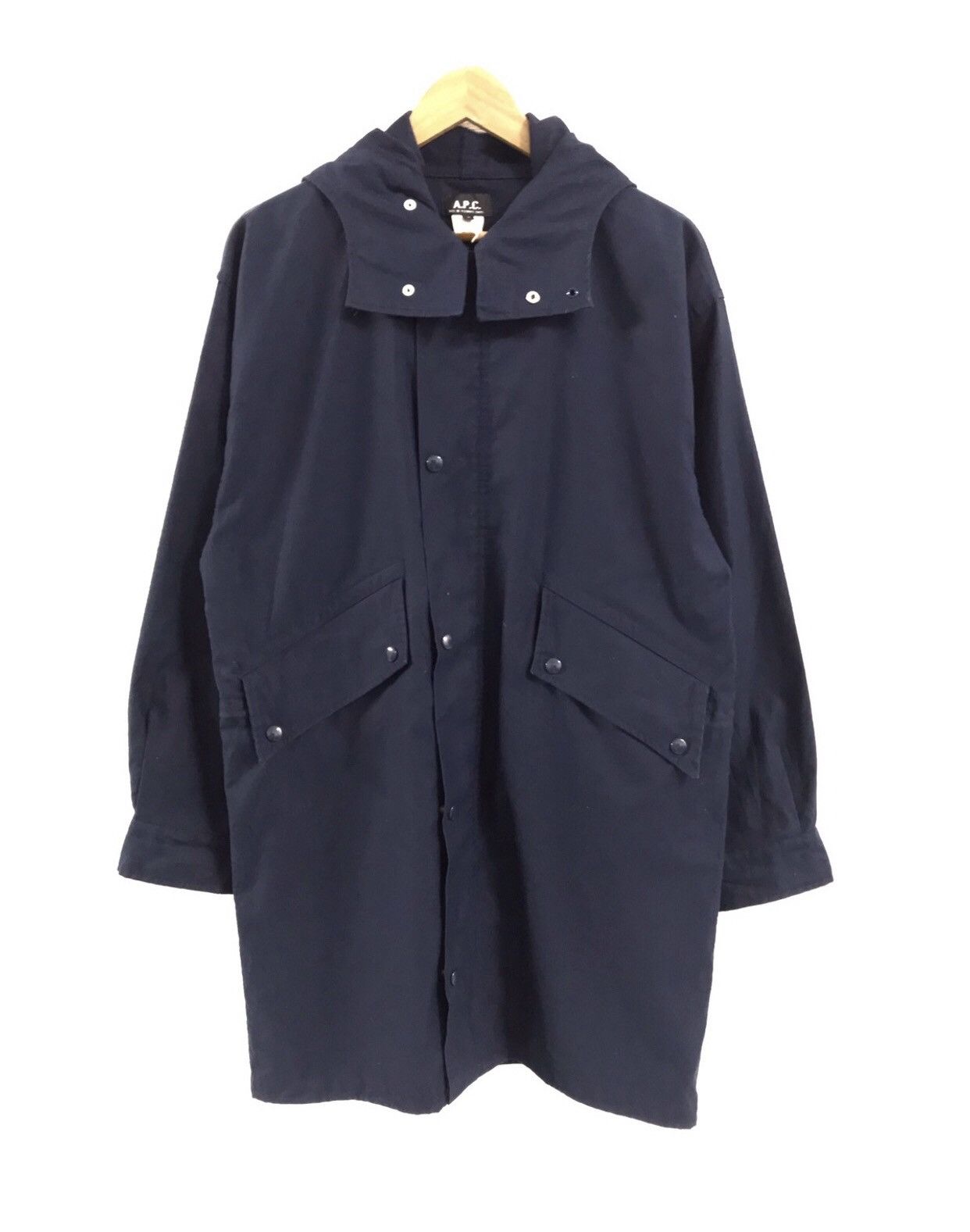 A.P.C.×Jules Tournier Wool Coat A.P.C. A.P.C. Jules Tournier Double Pocket Wool Jacket | Grailed