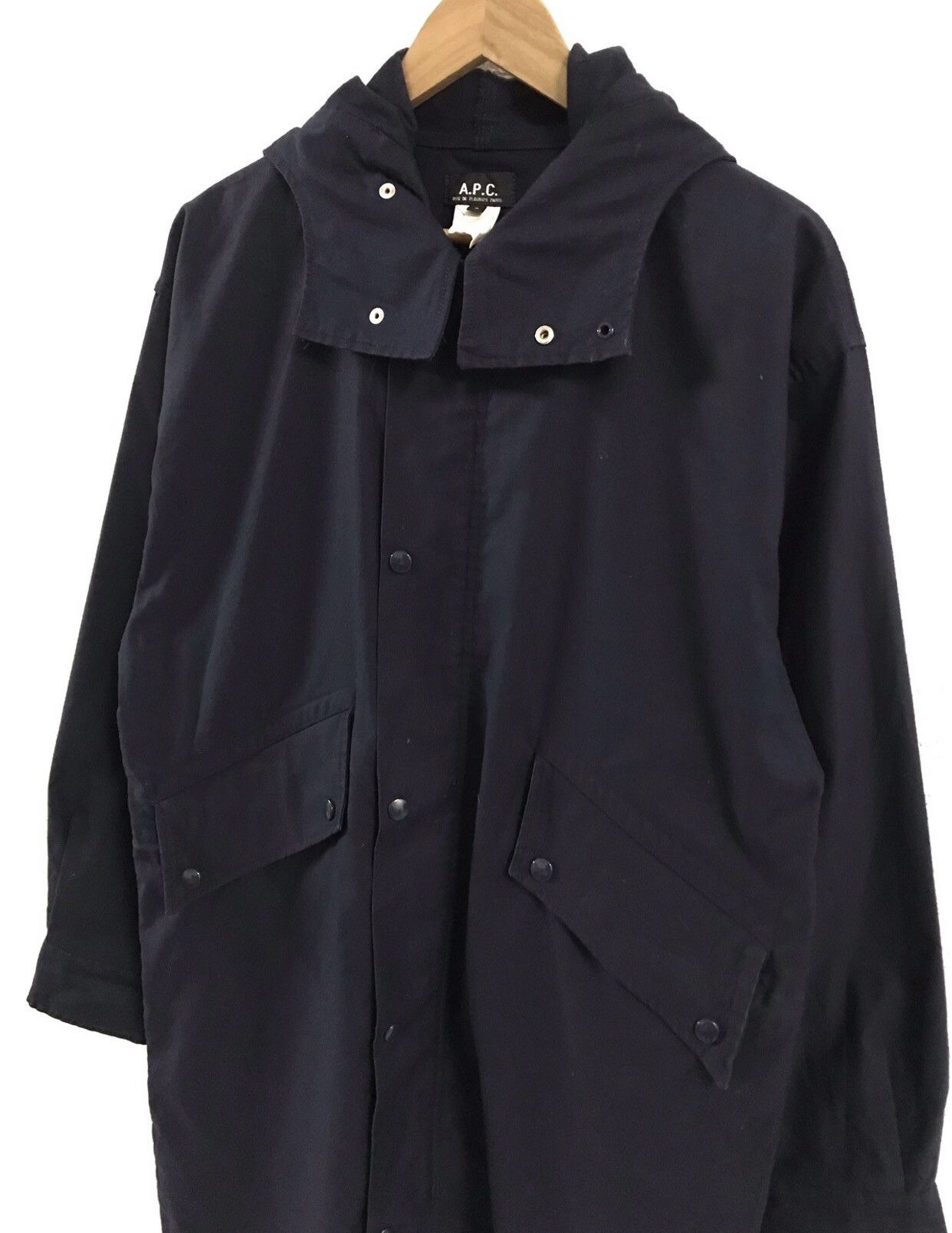 A.P.C. A.P.C Hoodie Long Jacket Size US M / EU 48-50 / 2 - 3 Thumbnail