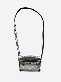 Louis Vuitton Mini Soft Trunk Monogram Comic Shoulder Bag White M82008