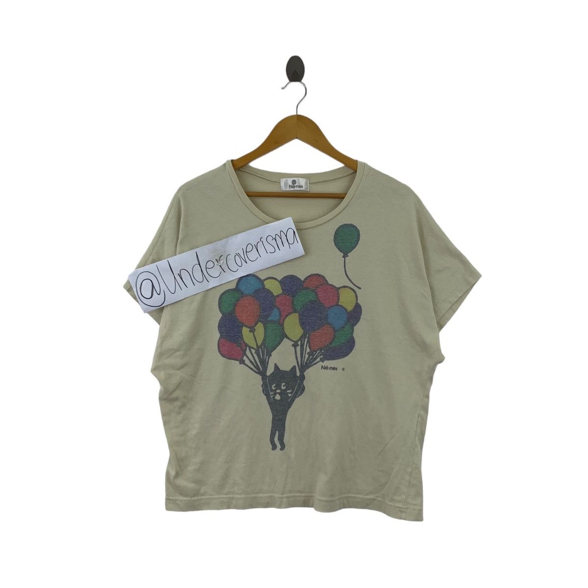 Issey Miyake NE-NET By ISSEY Miyake Japanese Brand Cat With Ballons Size L / US 10 / IT 46 - 1 Thumbnail