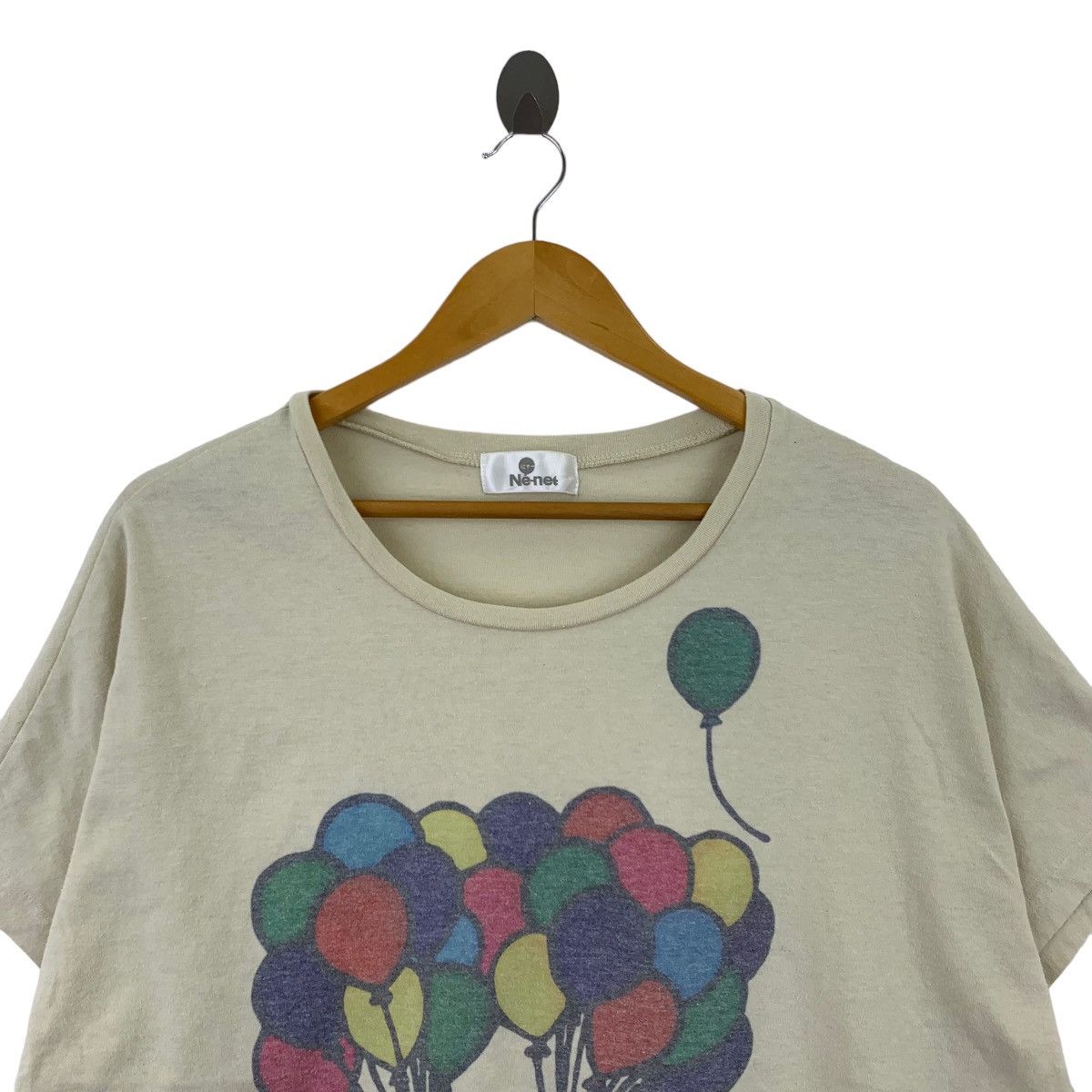 Issey Miyake NE-NET By ISSEY Miyake Japanese Brand Cat With Ballons Size L / US 10 / IT 46 - 2 Thumbnail