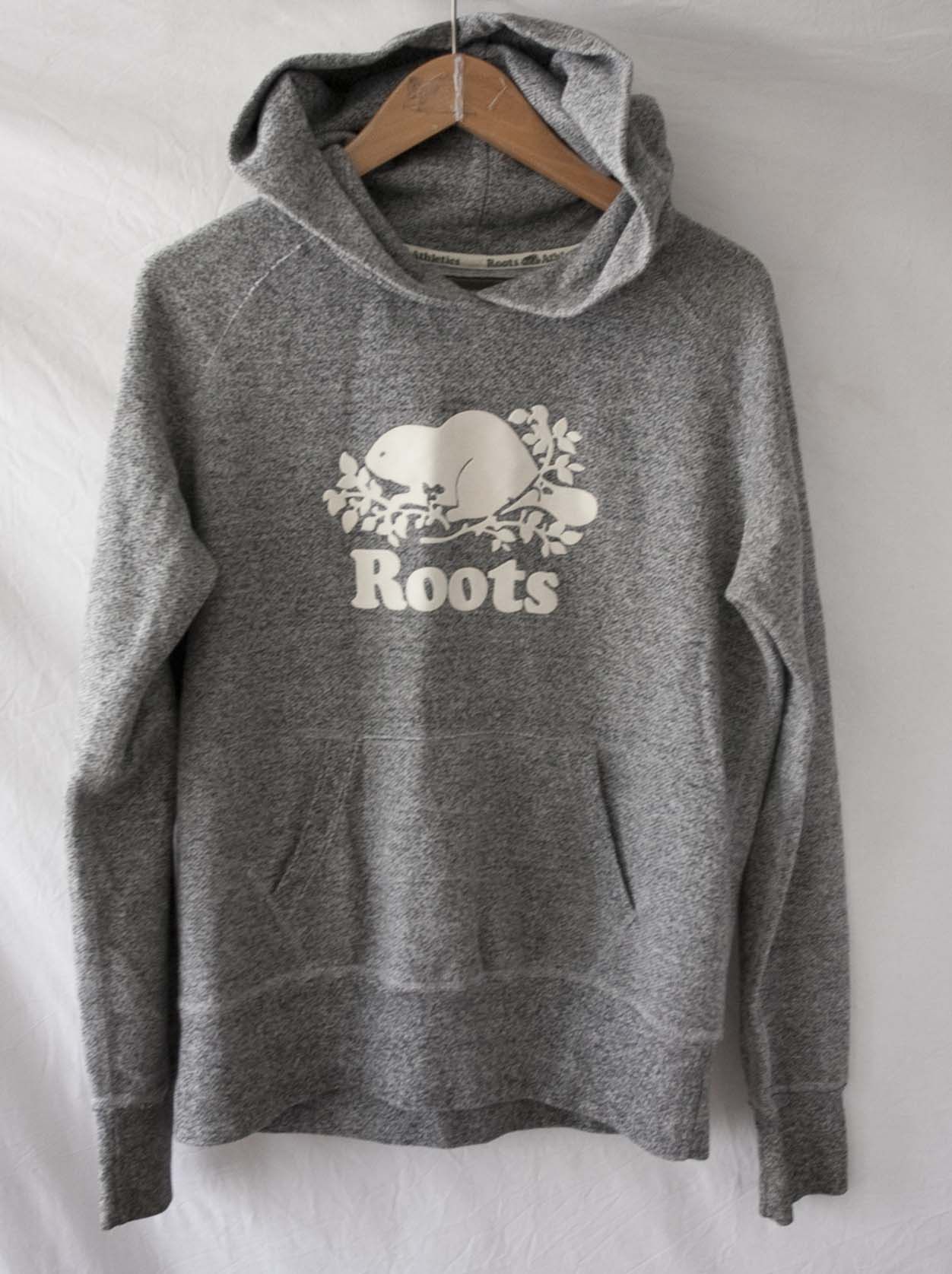 Roots Roots Canada Hoodie Salt & Pepper Beaver Logo Size M Size US M / EU 48-50 / 2 - 1 Thumbnail