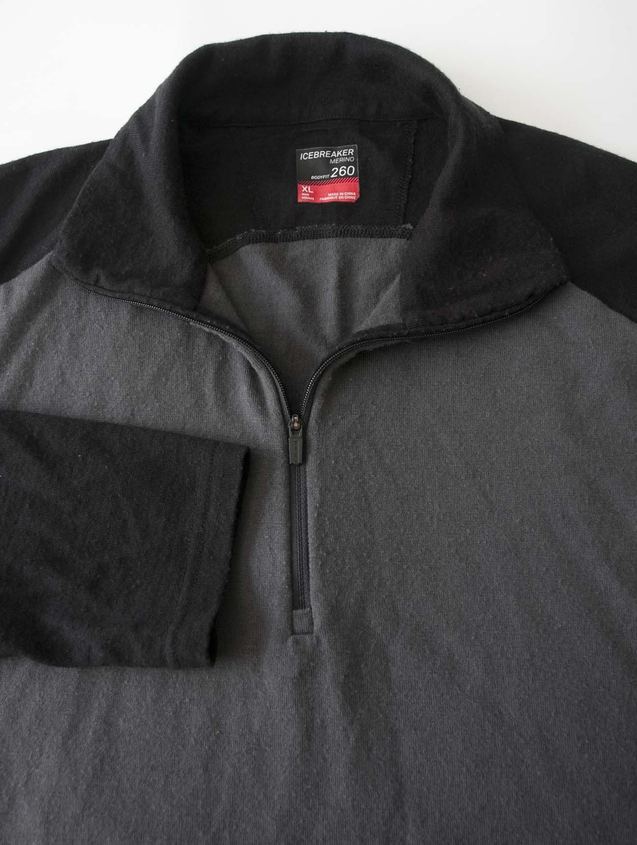 Icebreaker Icebreaker Merino Bodyfit 260 1/4 Zip Shirt Long Sleeve Size US XL / EU 56 / 4 - 1 Thumbnail