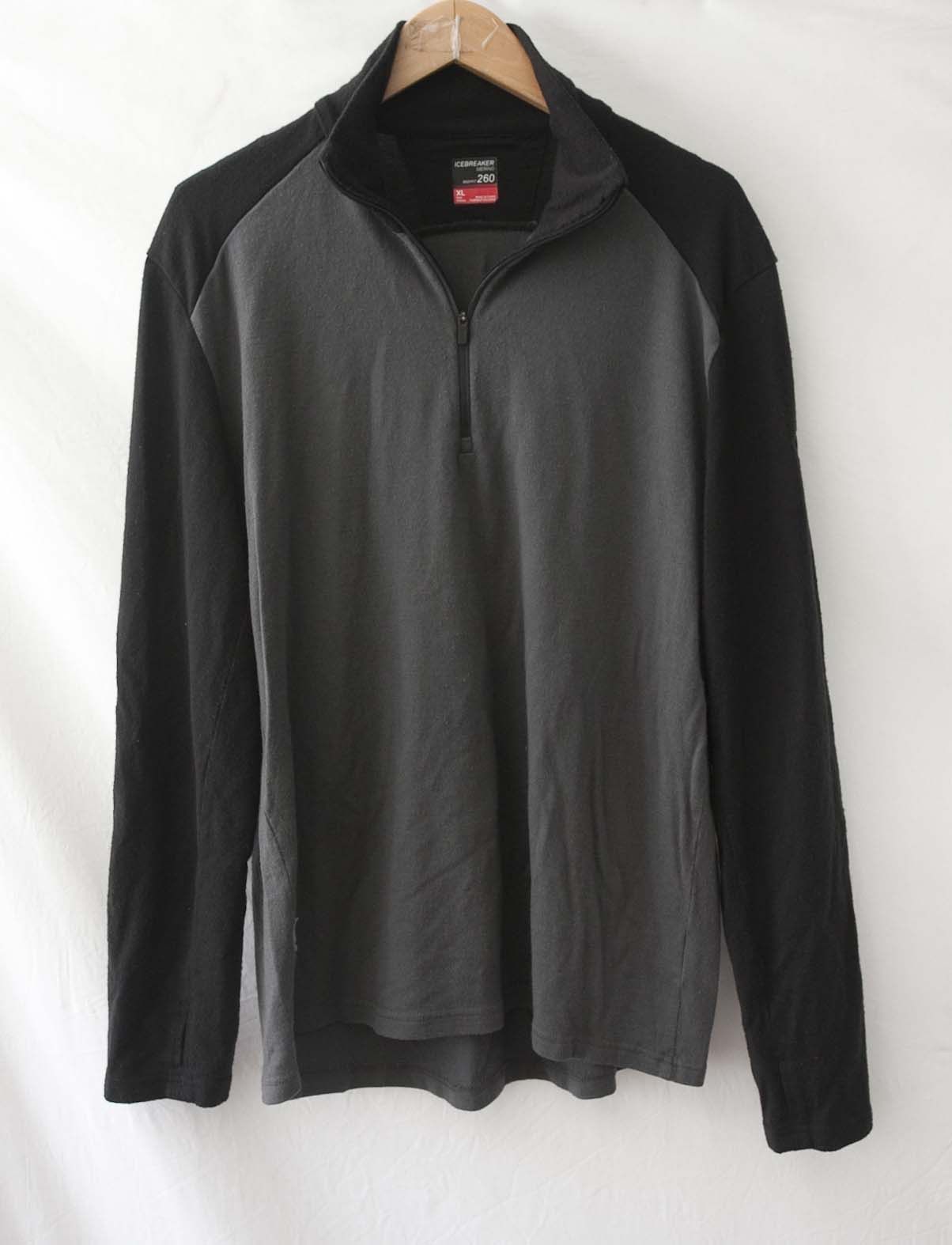 Icebreaker Icebreaker Merino Bodyfit 260 1/4 Zip Shirt Long Sleeve Size US XL / EU 56 / 4 - 2 Thumbnail