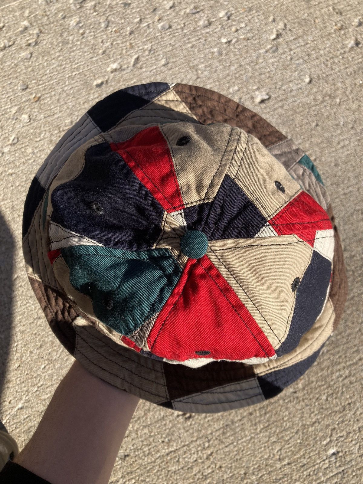 Supreme patchwork bell hat sales