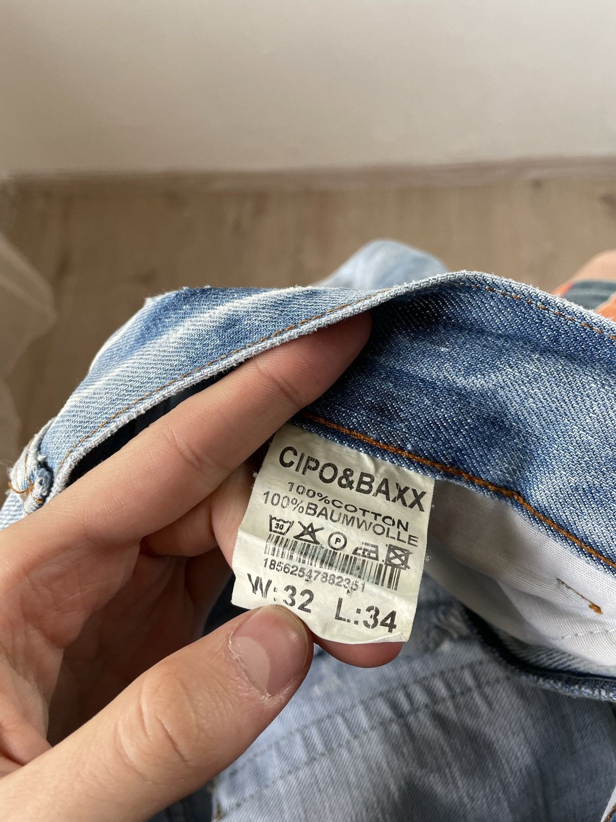 Hysteric Glamour × If Six Was Nine × Le Grande Bleu (L.G.B.) Vintage Cipo&Baxx distressed denim jeans lgb style opium Size US 32 / EU 48 - 10 Thumbnail