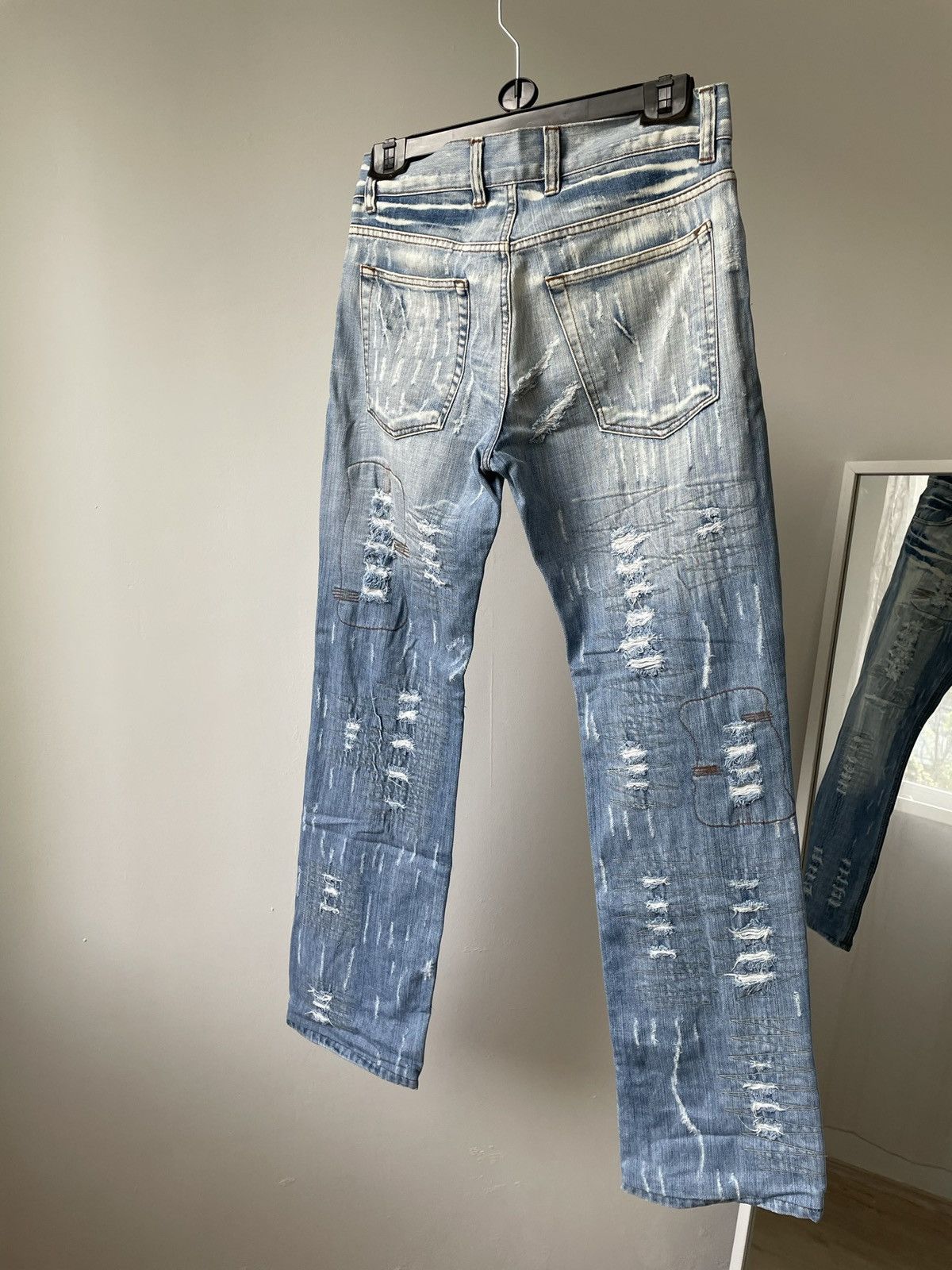 Hysteric Glamour × If Six Was Nine × Le Grande Bleu (L.G.B.) Vintage Cipo&Baxx distressed denim jeans lgb style opium Size US 32 / EU 48 - 8 Thumbnail