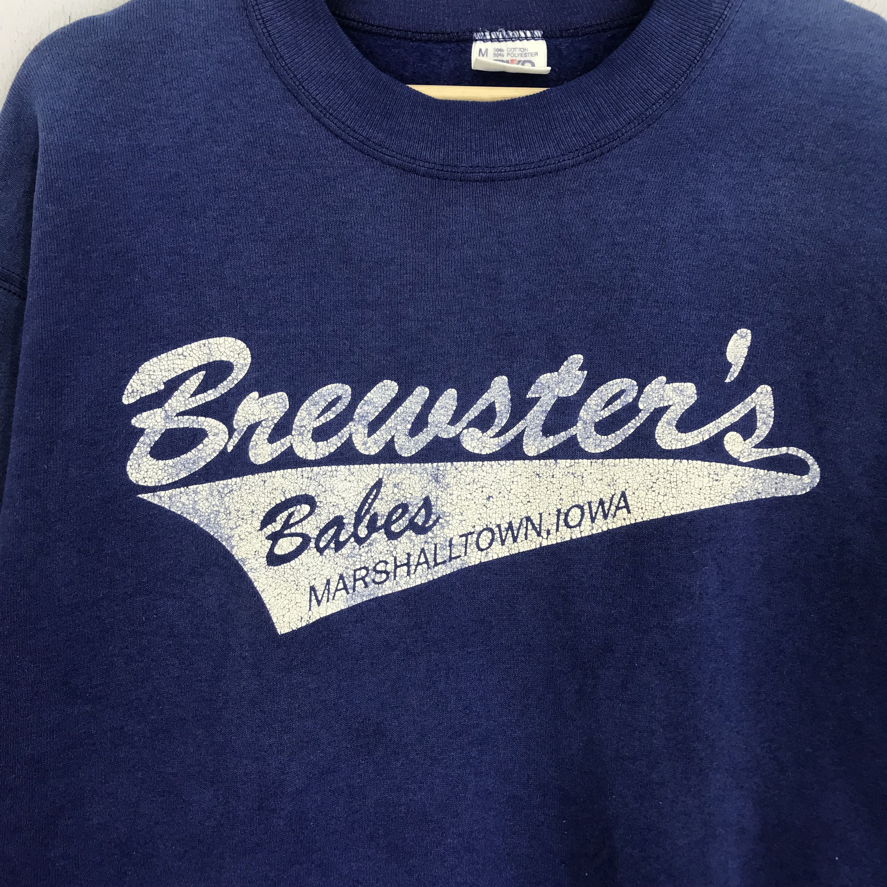 Vintage Vintage 90's Brewsters Marshalltown Iowa Sweatshirts Size US M / EU 48-50 / 2 - 5 Thumbnail