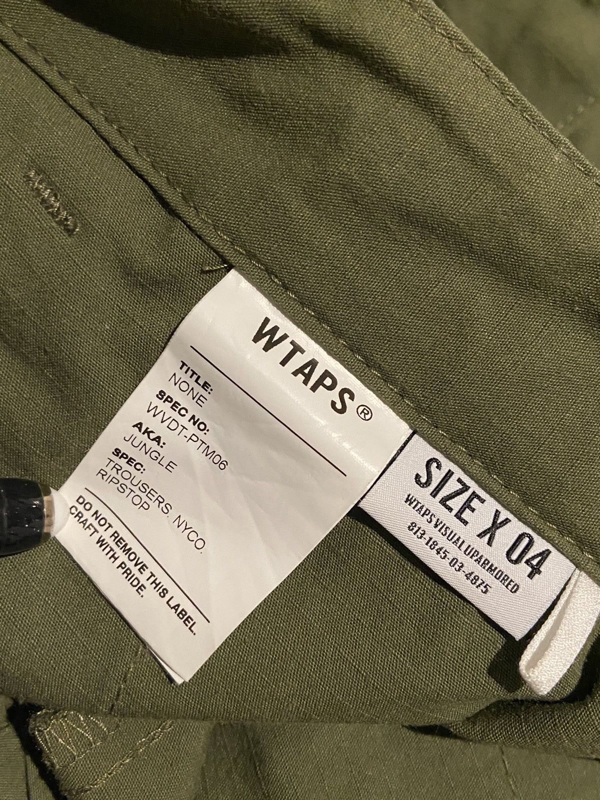 Wtaps Wtaps Jungle Trousers Mill XL | Grailed