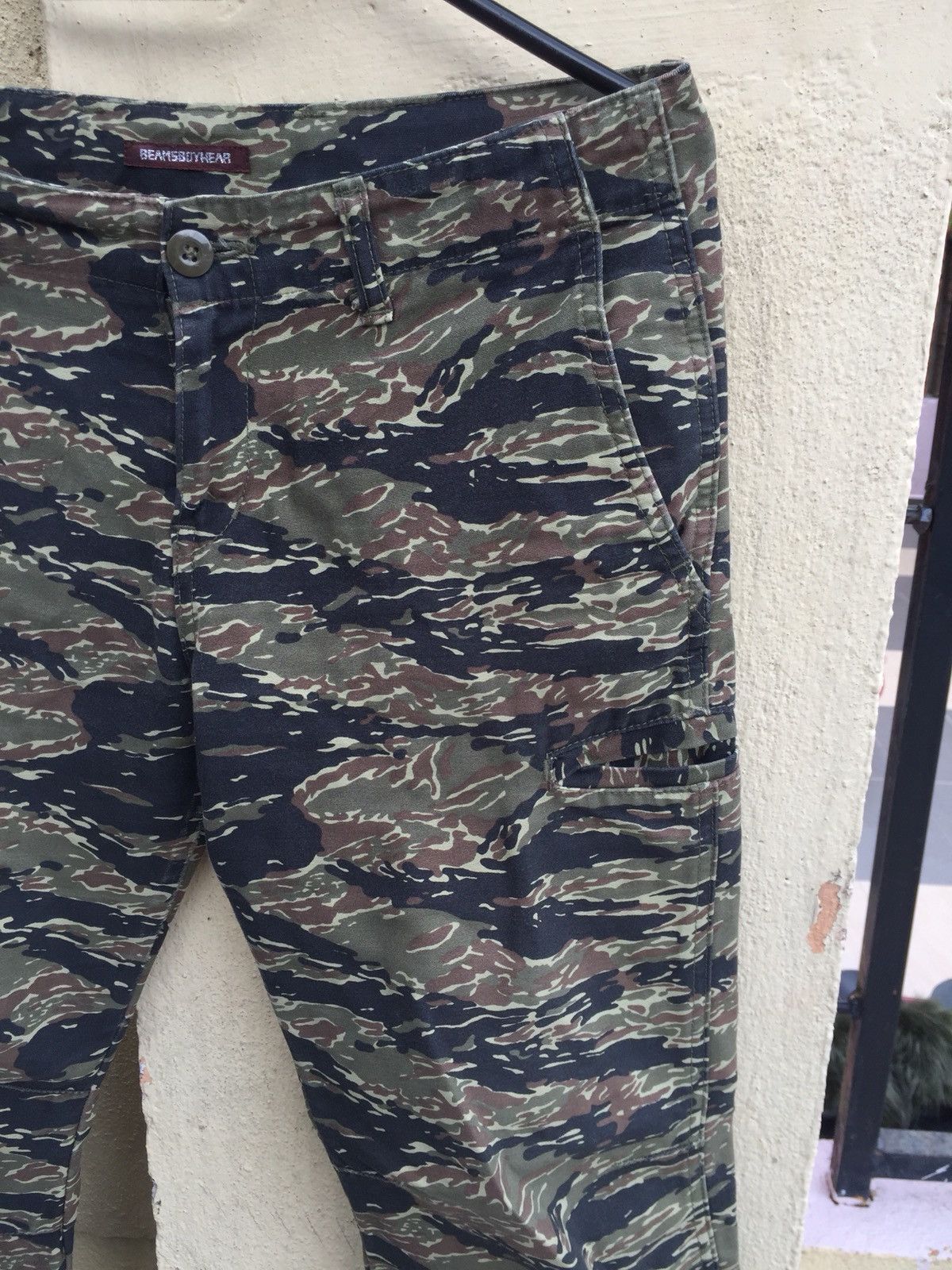 Beams Plus × Japanese Brand Vintage Beams Boy Tiger Camouflage Pants Size US 30 / EU 46 - 2 Thumbnail
