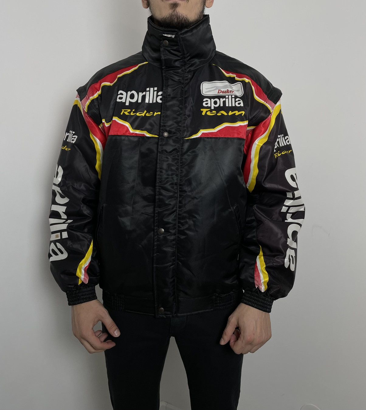 Other Aprilia Rare Racing Jacket bomber 1 in 2 vest Size US L / EU 52-54 / 3 - 6 Thumbnail