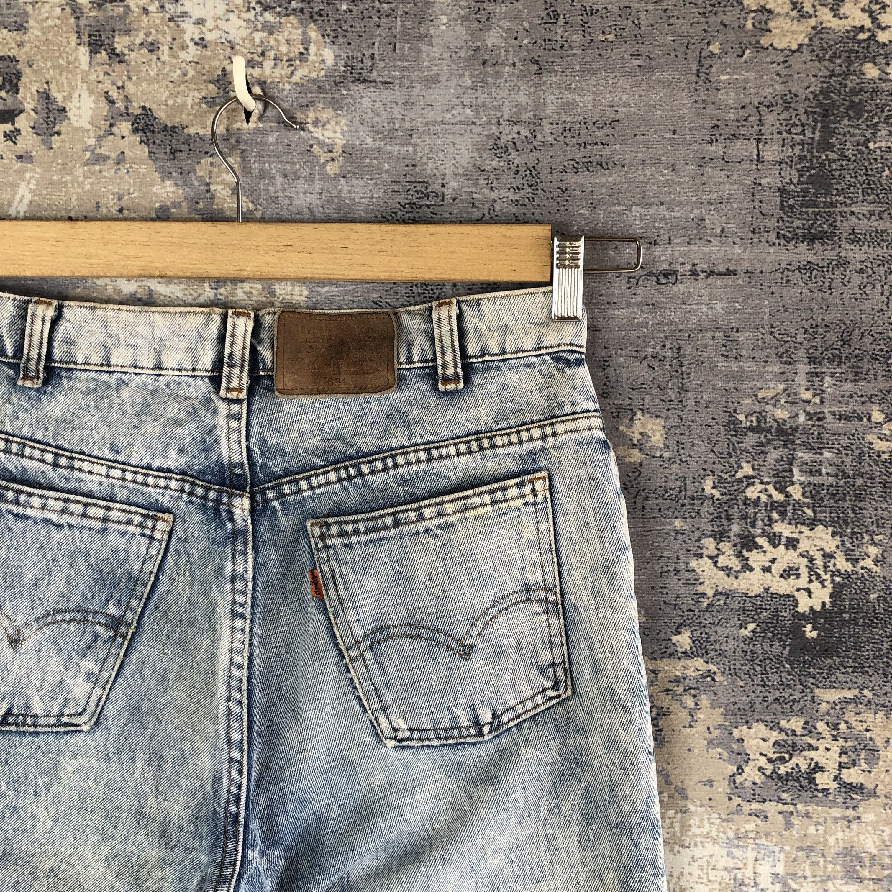 Levi's Distressed Levis Acid Wash Jeans Levi's Orange TabDenim Size US 30 / EU 46 - 7 Thumbnail