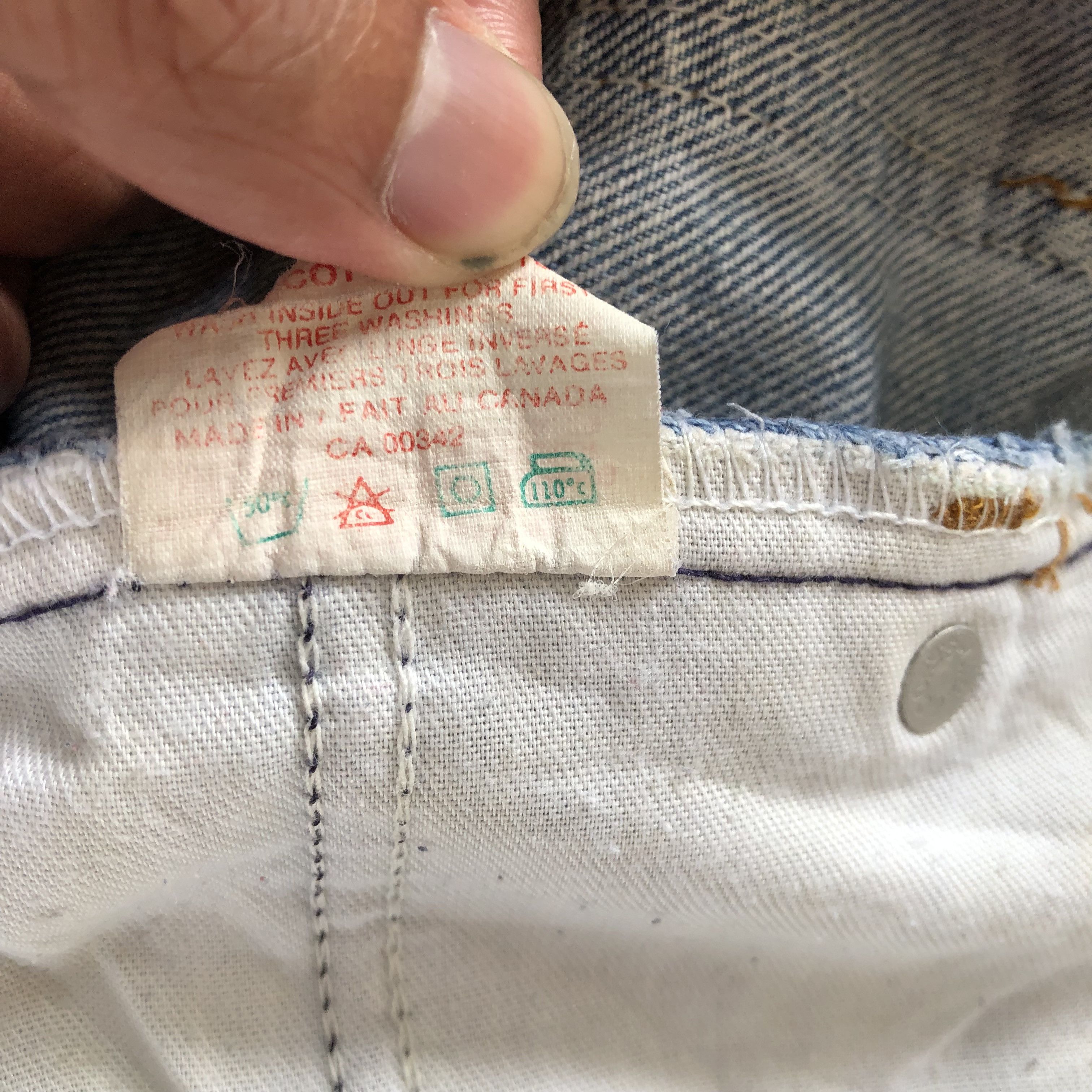 Levi's Distressed Levis Acid Wash Jeans Levi's Orange TabDenim Size US 30 / EU 46 - 12 Thumbnail
