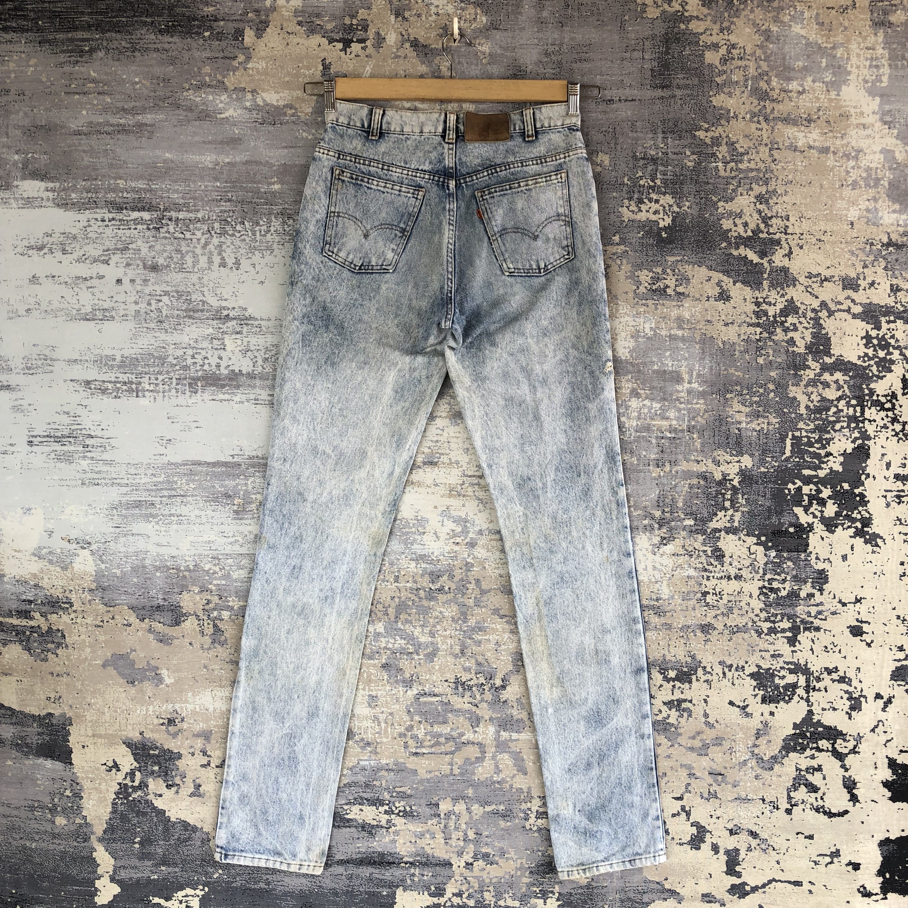 Levi's Distressed Levis Acid Wash Jeans Levi's Orange TabDenim Size US 30 / EU 46 - 2 Thumbnail