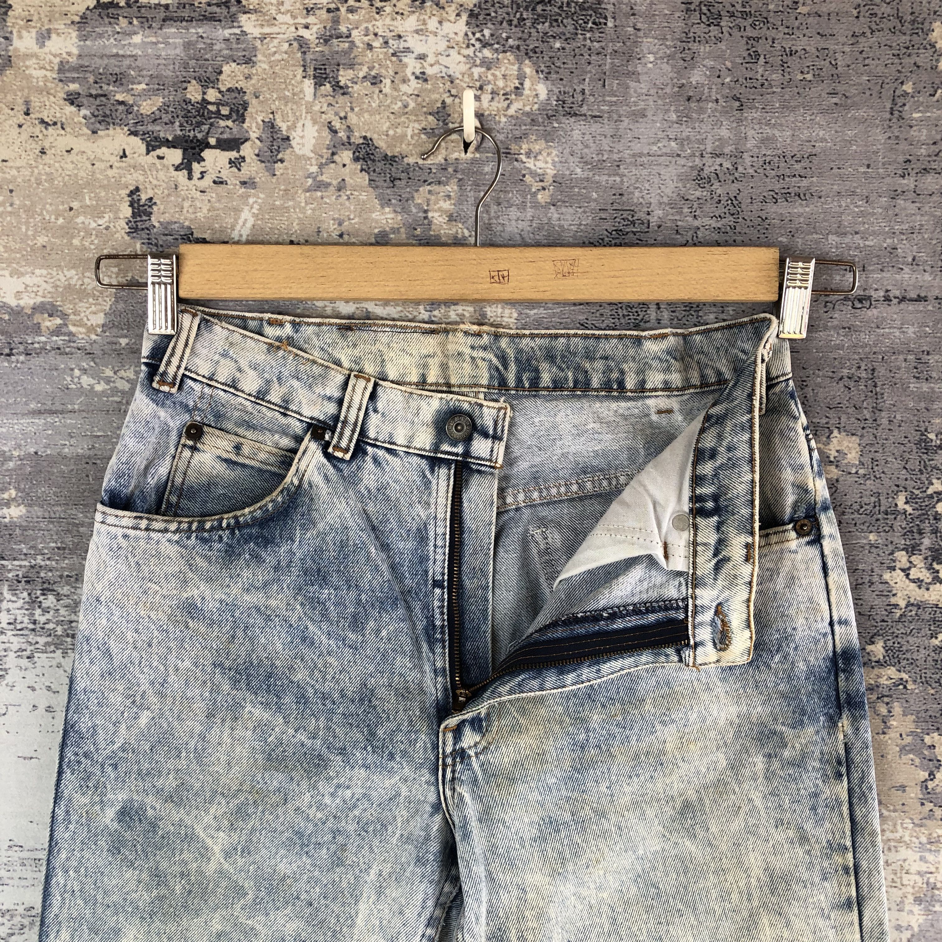 Levi's Distressed Levis Acid Wash Jeans Levi's Orange TabDenim Size US 30 / EU 46 - 8 Thumbnail