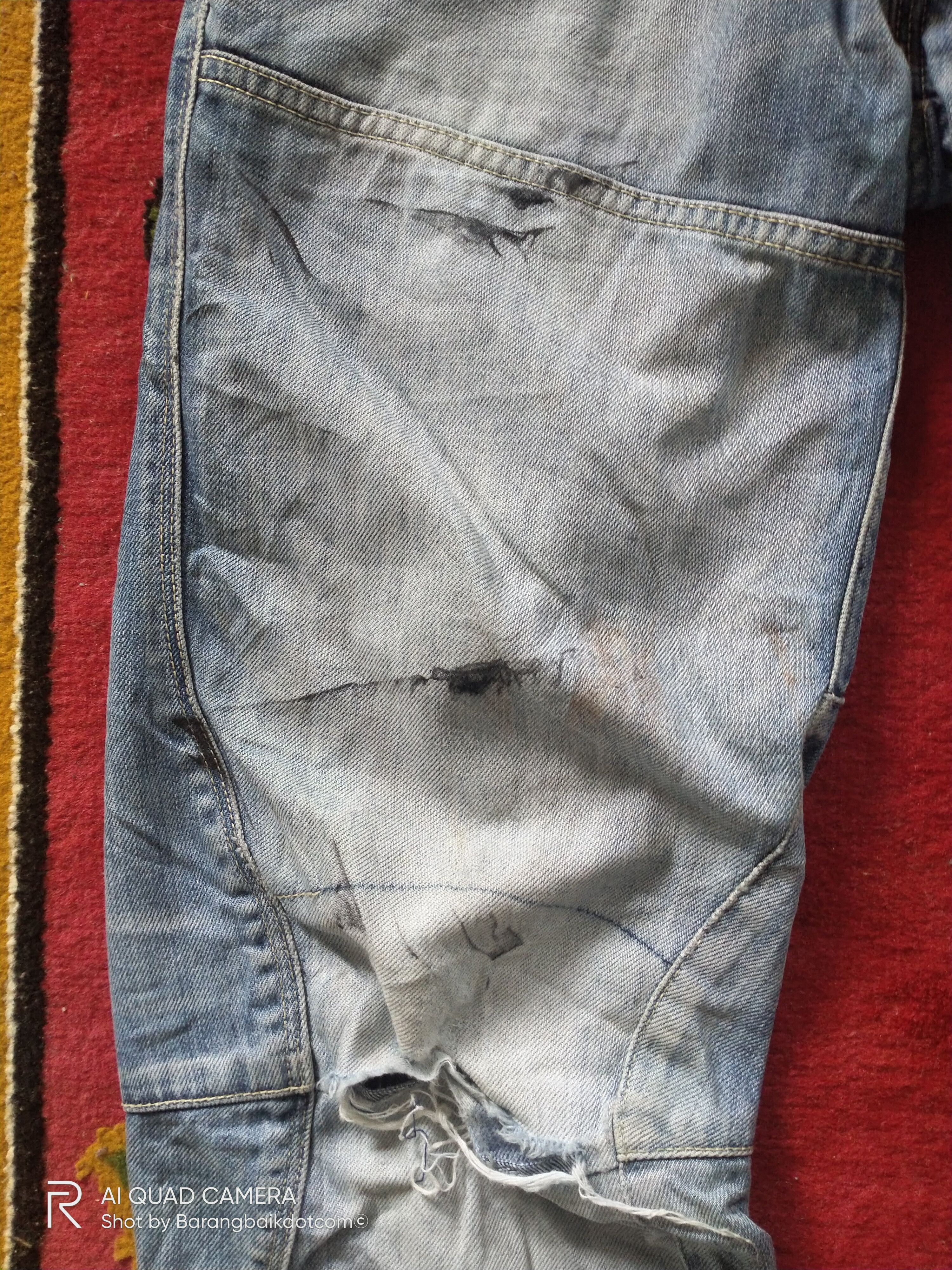 G-Star × Japanese Brand × Vintage 5620 G Star Raw slim cut buckles back jeans Size US 28 / EU 44 - 5 Thumbnail