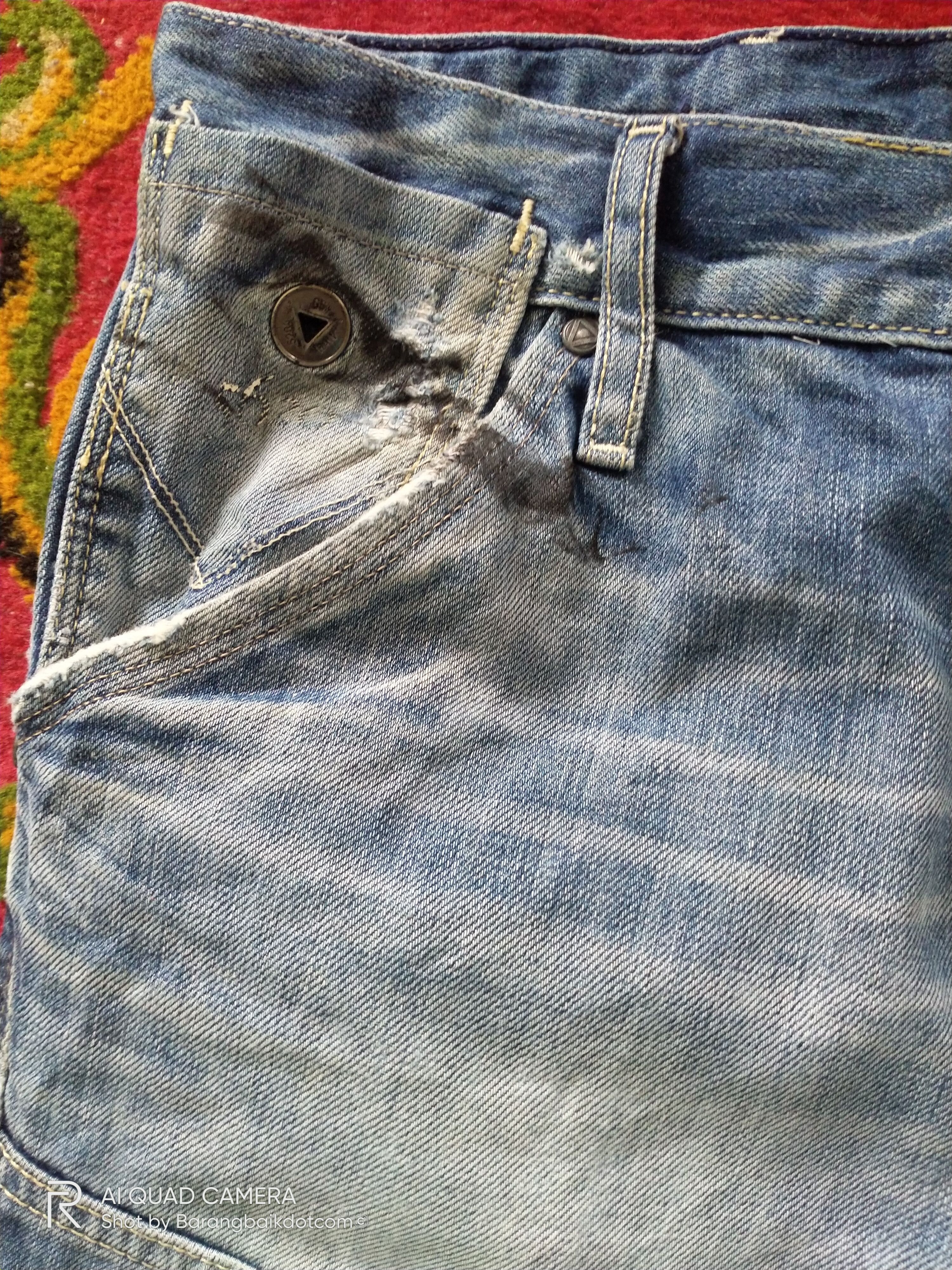 G-Star × Japanese Brand × Vintage 5620 G Star Raw slim cut buckles back jeans Size US 28 / EU 44 - 4 Thumbnail