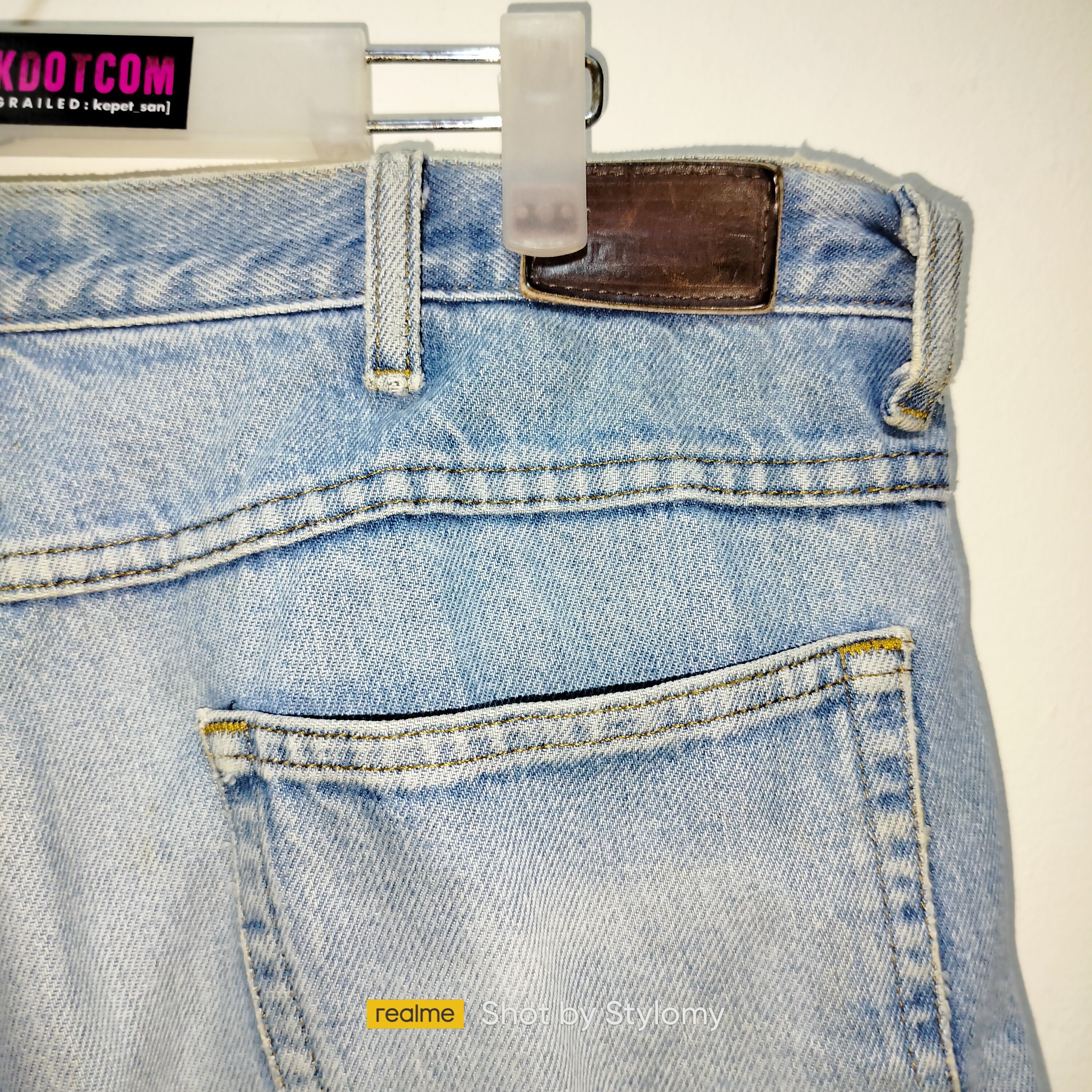 L.L. Bean × Vintage 'grunge style' LL Bean Double L Relaxed Fit Reworked Jeans Size US 38 / EU 54 - 7 Thumbnail