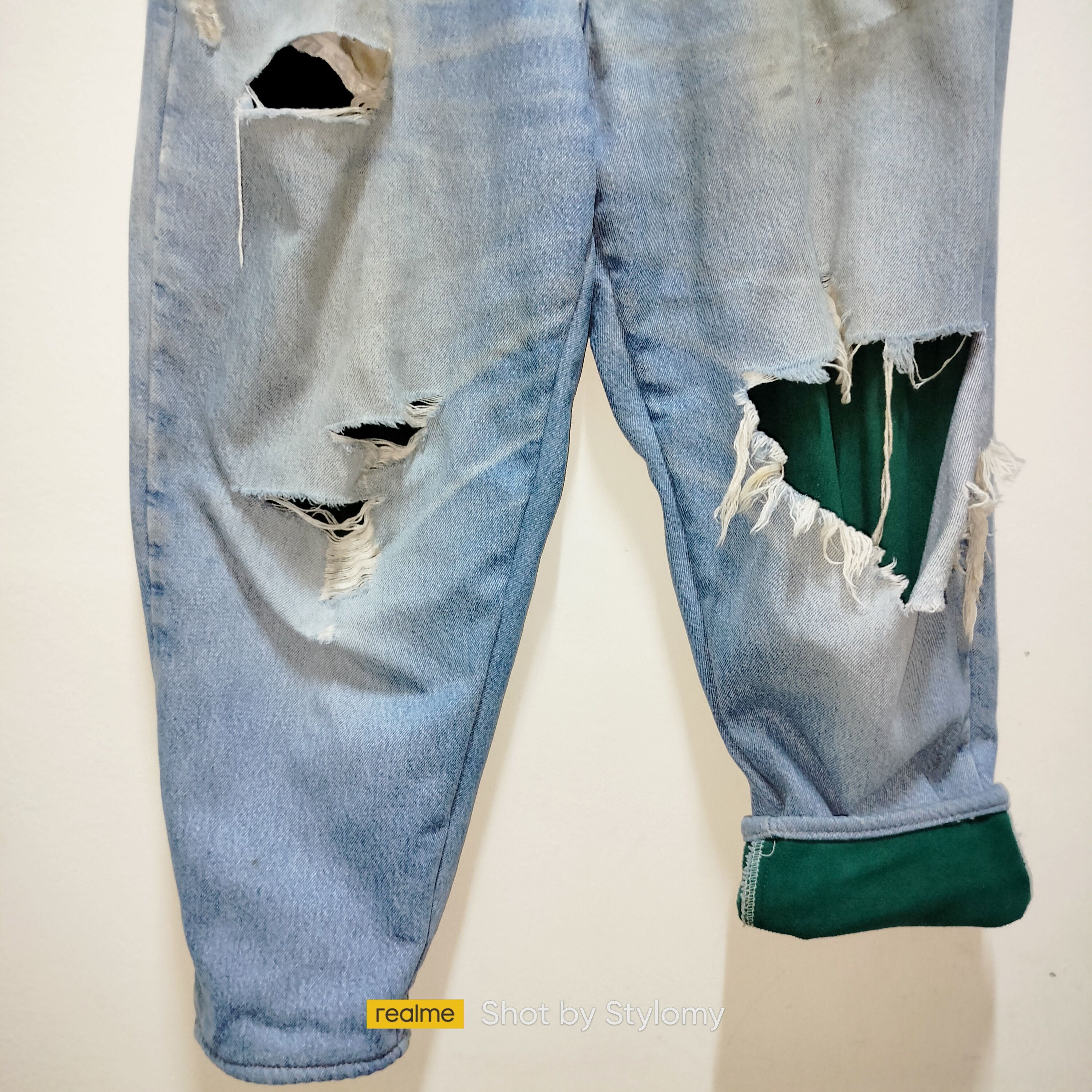 L.L. Bean × Vintage 'grunge style' LL Bean Double L Relaxed Fit Reworked Jeans Size US 38 / EU 54 - 3 Thumbnail