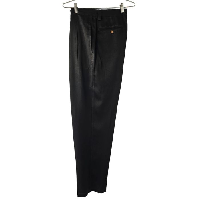 Tommy Bahama Tommy Bahama Black Pleated Pants 100% Silk Twill | Grailed