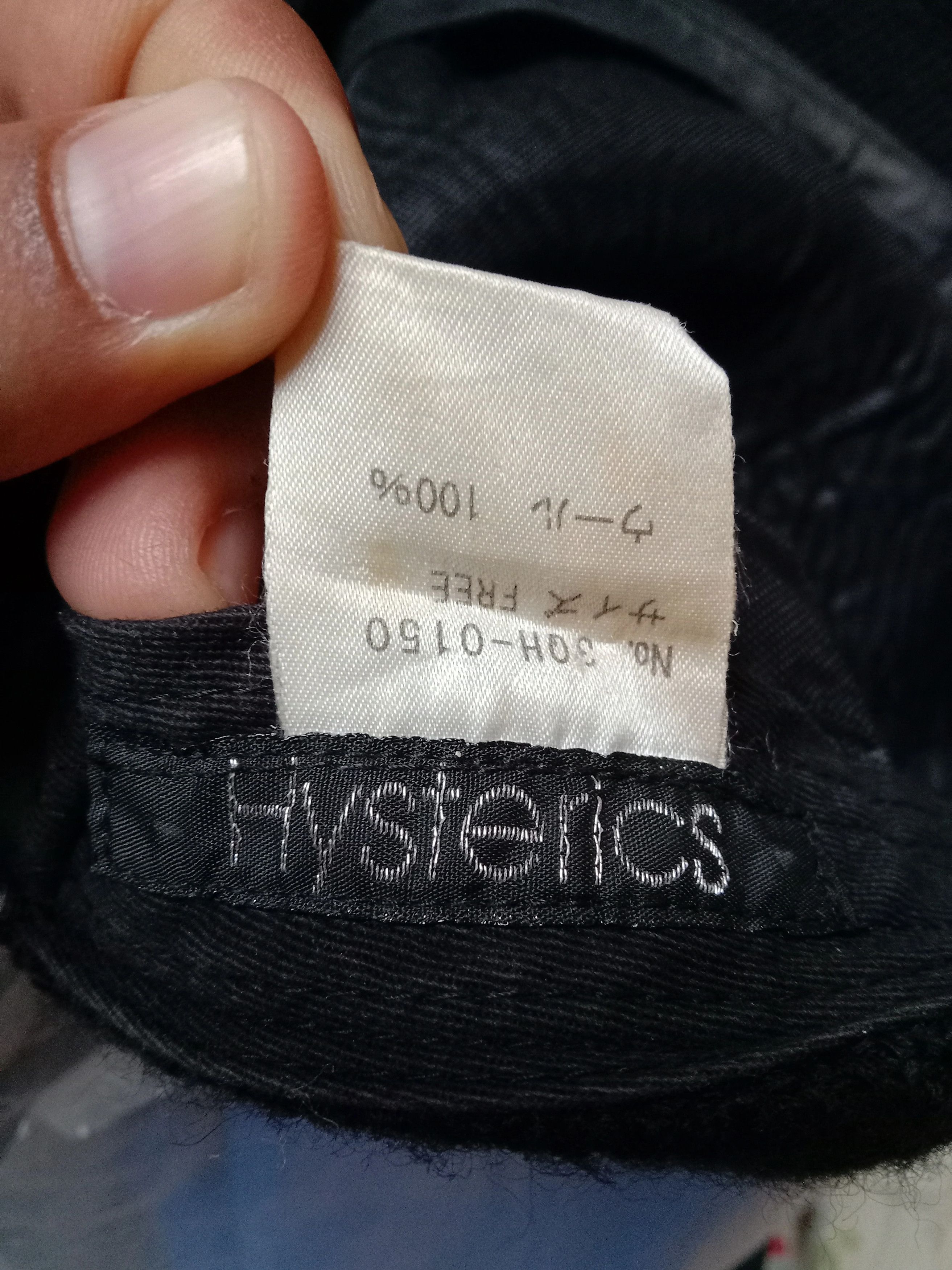 Hysteric Glamour HYSTERIC GLAMOUR Flat Cap Size ONE SIZE - 7 Thumbnail