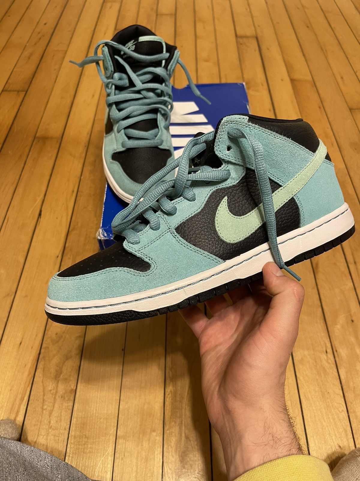 Nike Nike dunk mid pro sb sea crystal Nike sb | Grailed