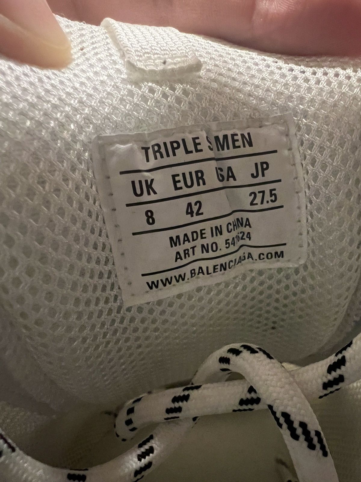 Balenciaga Balenciaga Triple S sneaker Clear Sole Size US 9 / EU 42 - 11 Preview