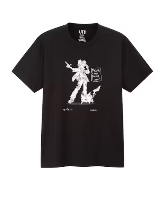 Daniel Arsham x Pokemon x Uniqlo Pikachu And Trainer Tee