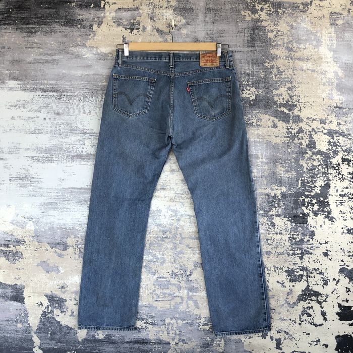 Levi's Levi's Premium Straight Denim Pants, Men's, Size 36 cotton blue type Vintage Second Hand