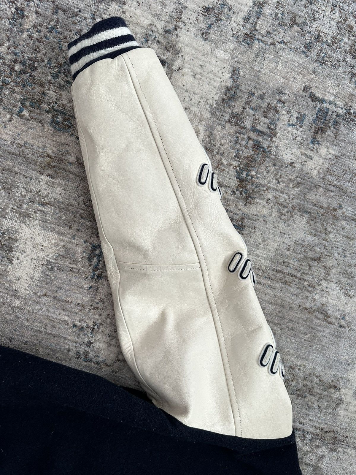 Human Made Human Made Varsity Jacket Dry Alls 2018 Heart Sleeve sz M Size US M / EU 48-50 / 2 - 13 Thumbnail