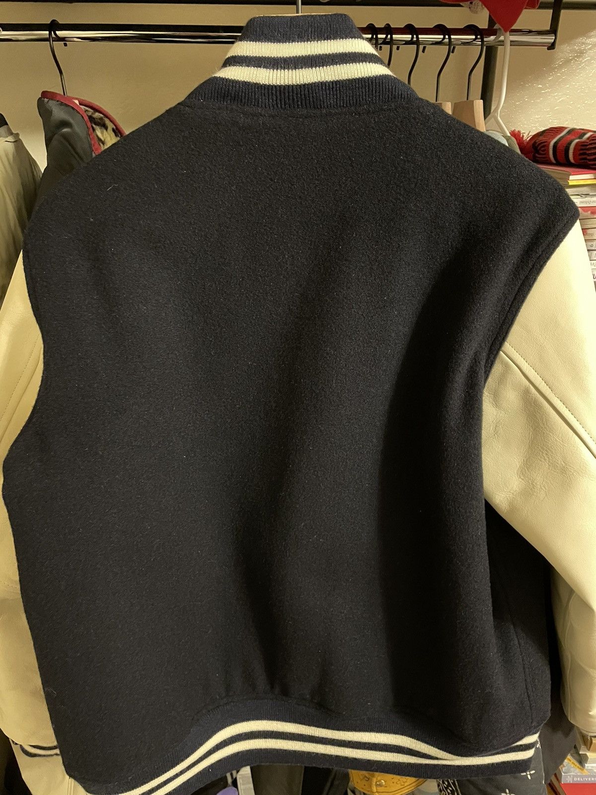 Human Made Human Made Varsity Jacket Dry Alls 2018 Heart Sleeve sz M Size US M / EU 48-50 / 2 - 10 Thumbnail