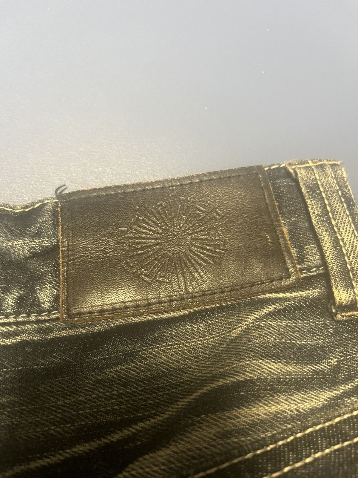 Japanese Brand Tornado mart acid wash denim flare jeans Size US 28 / EU 44 - 3 Thumbnail