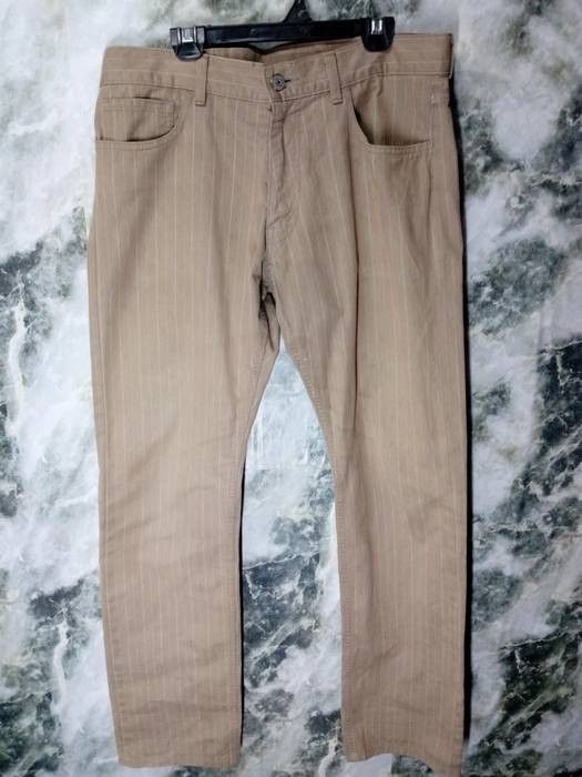 Beams Plus × Japanese Brand Beams Stars Stripes Light Brown Jeans LIKE Yohji Yamamoto Size US 32 / EU 48 - 1 Thumbnail