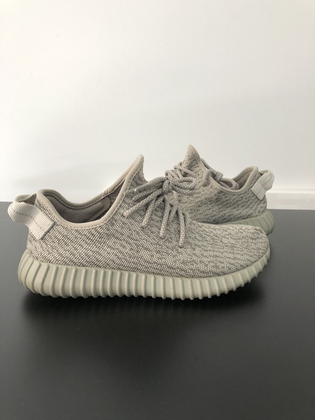 adidas gazelle silver green womens Adidas YEEZY Boost 350 Moonrock Grey Low-top Sneakers – Boutique LUC.S