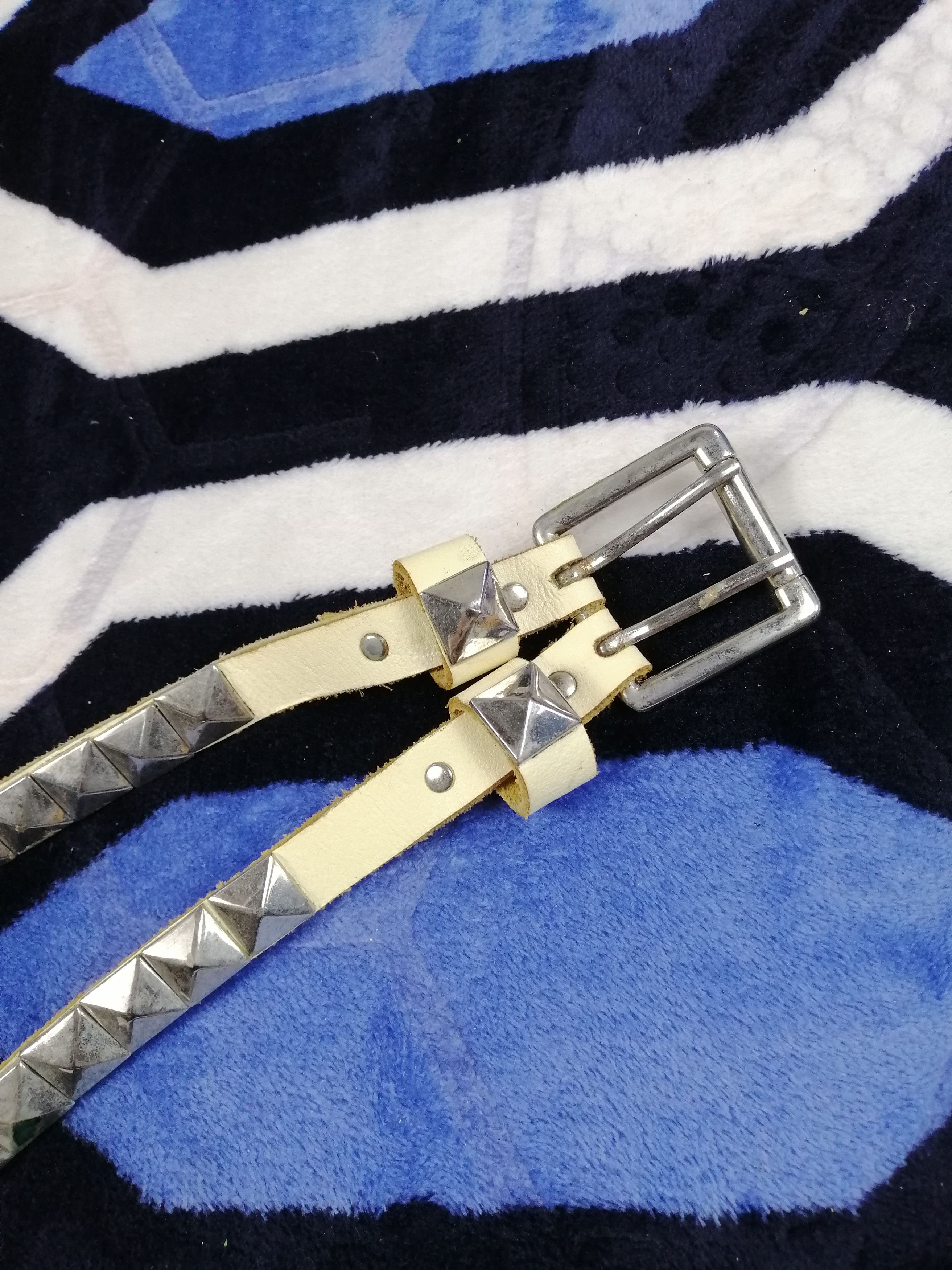 Japanese Brand Spikes Belt Punk Double Hooks Size ONE SIZE - 4 Thumbnail