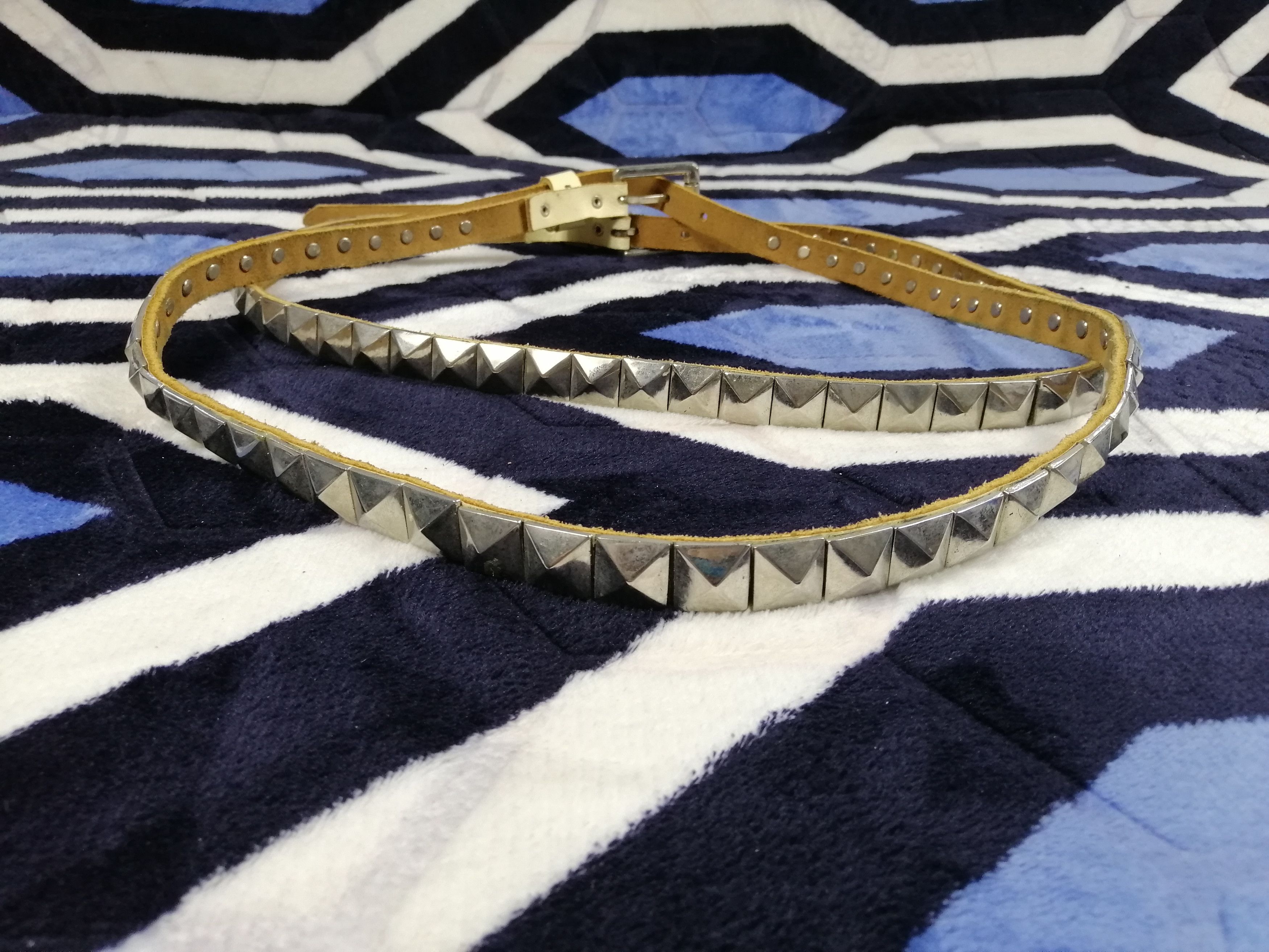 Japanese Brand Spikes Belt Punk Double Hooks Size ONE SIZE - 3 Thumbnail