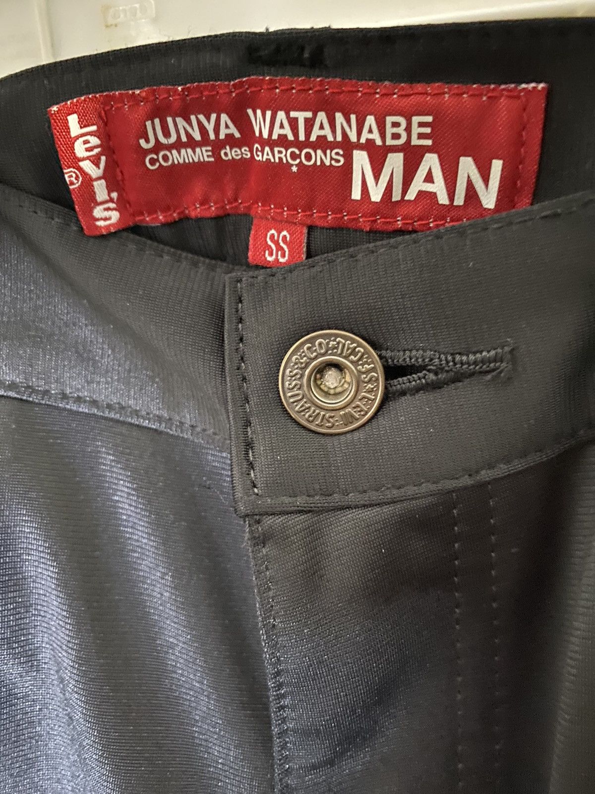 Comme des Garcons × Junya Watanabe × Levi's Cdg Junya Watanabe Black Levis Size US 30 / EU 46 - 4 Thumbnail