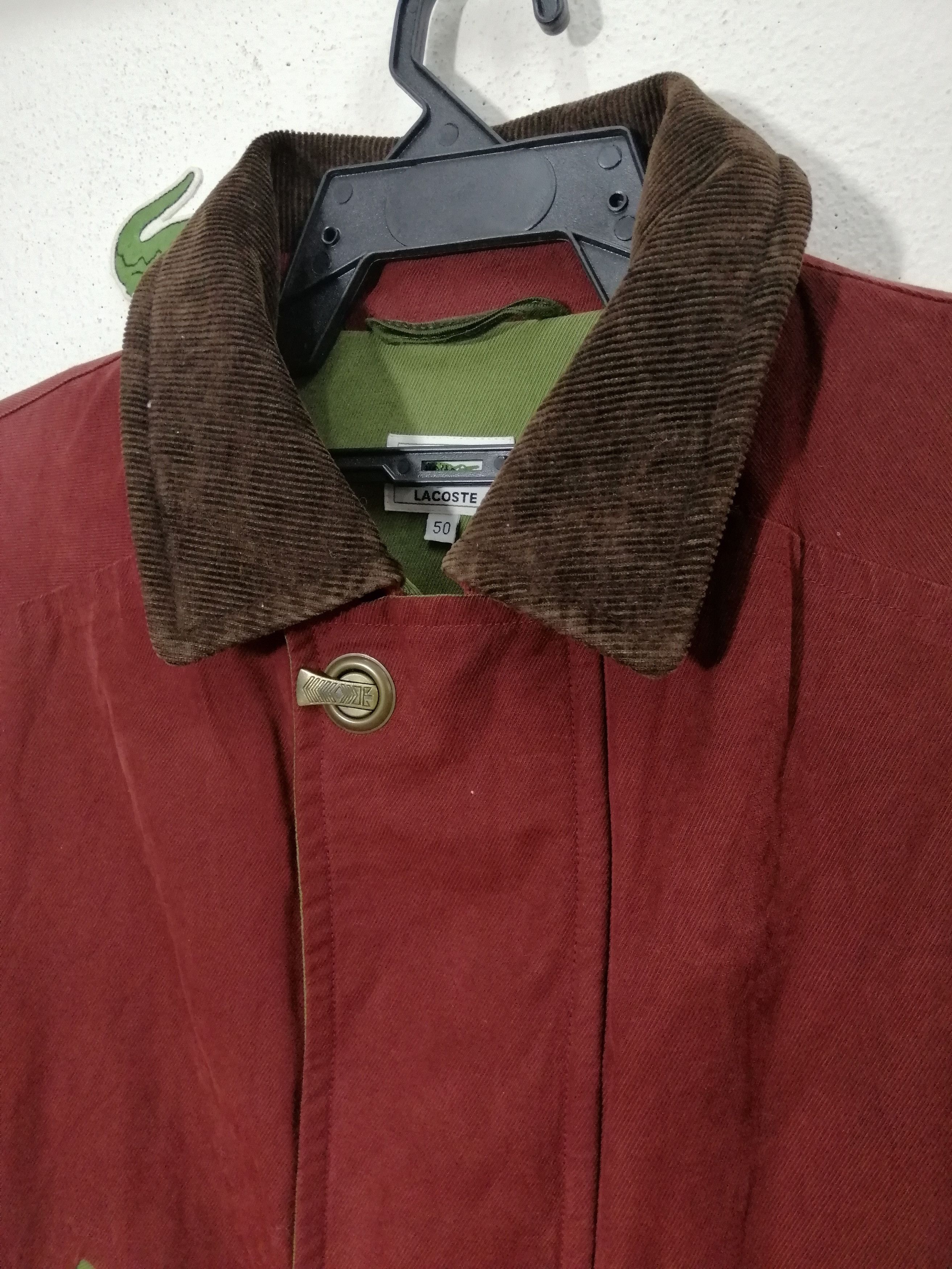 Japanese Brand × Lacoste LACOSTE MAROON JACKET Size US M / EU 48-50 / 2 - 13 Thumbnail