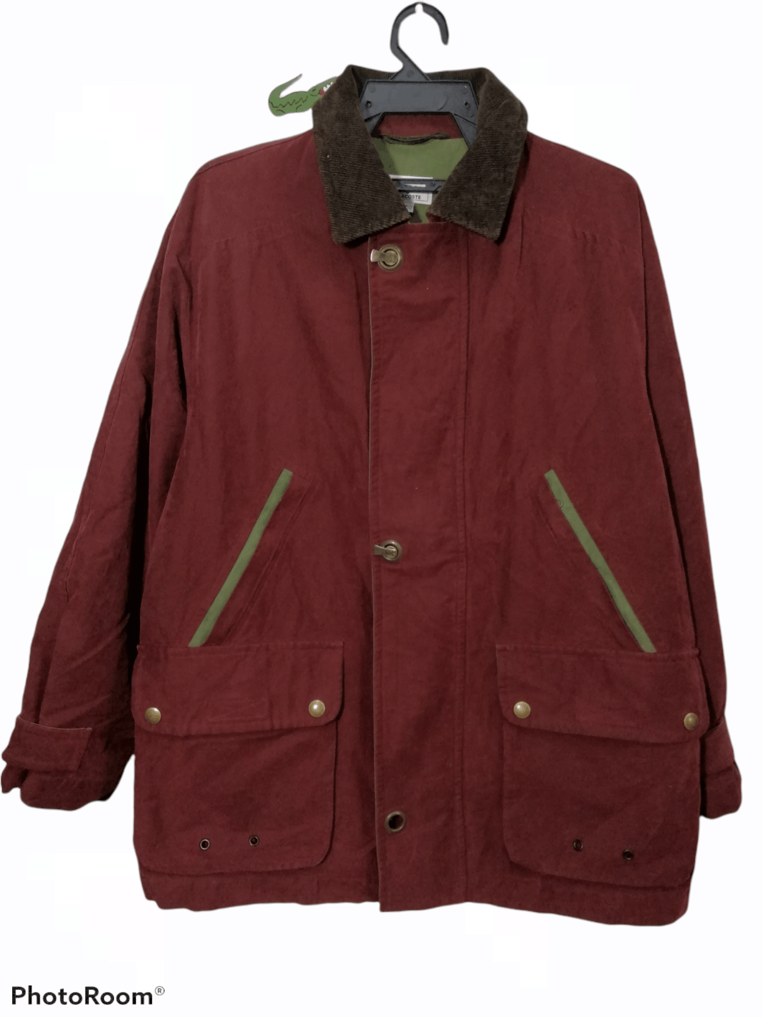 Japanese Brand × Lacoste LACOSTE MAROON JACKET Size US M / EU 48-50 / 2 - 1 Thumbnail