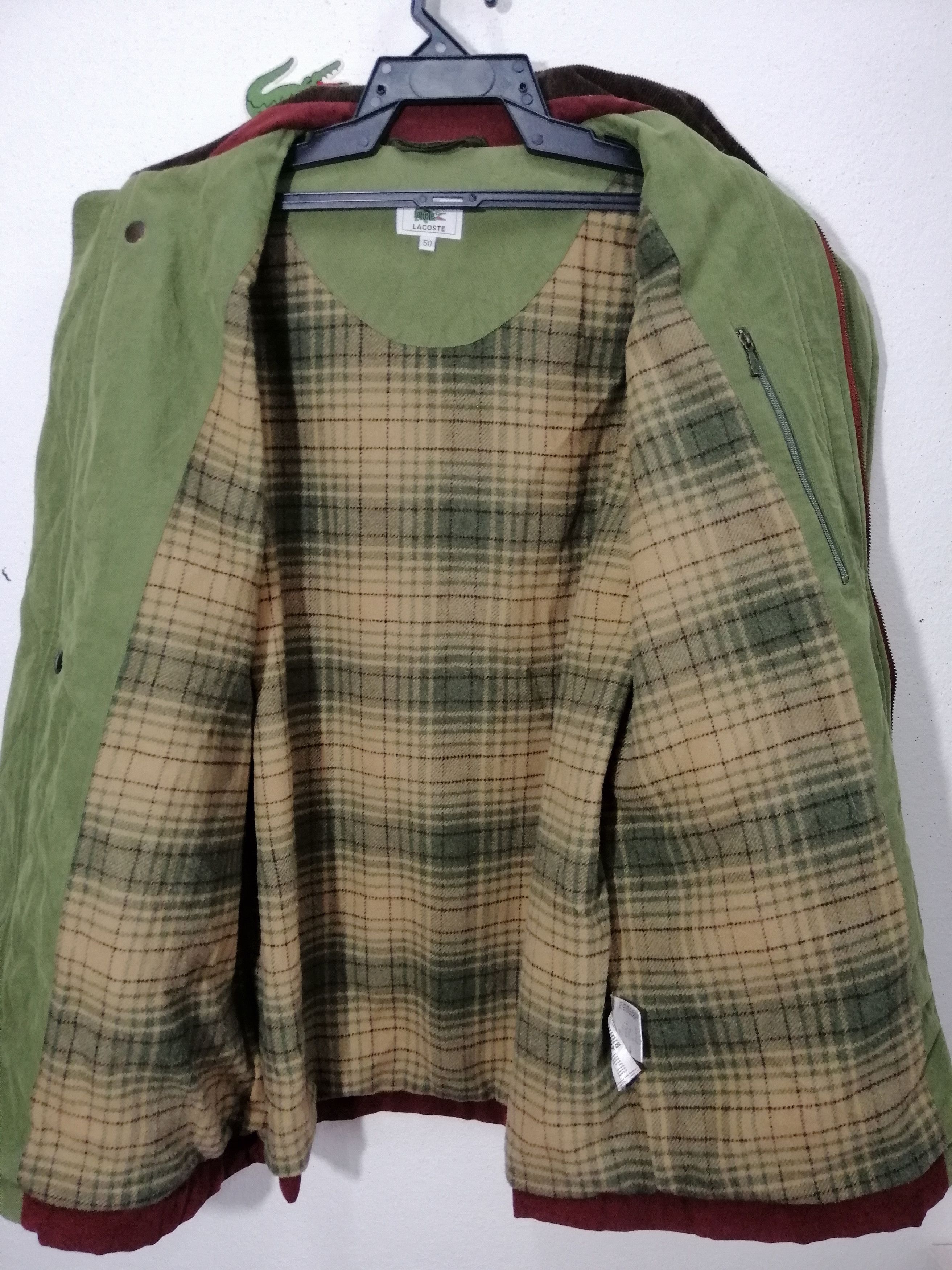 Japanese Brand × Lacoste LACOSTE MAROON JACKET Size US M / EU 48-50 / 2 - 6 Thumbnail